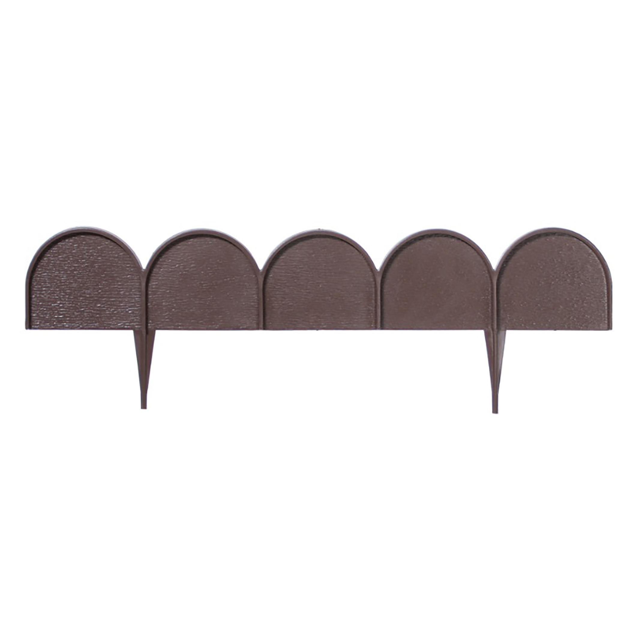 Palisade in Holzoptik - Beeteinfassung - Rasenkante L 10 Meter
