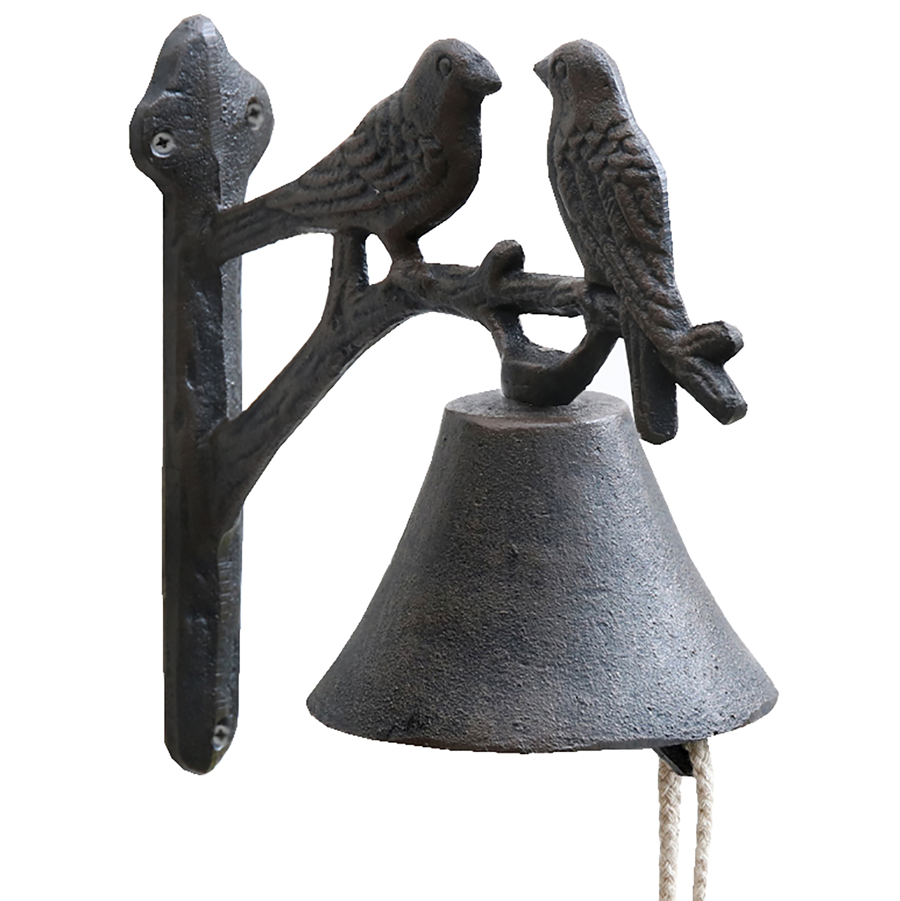 Glocke aus Gusseisen im Antik-Finish 18 x 10 x 18 cm (L/B/H)