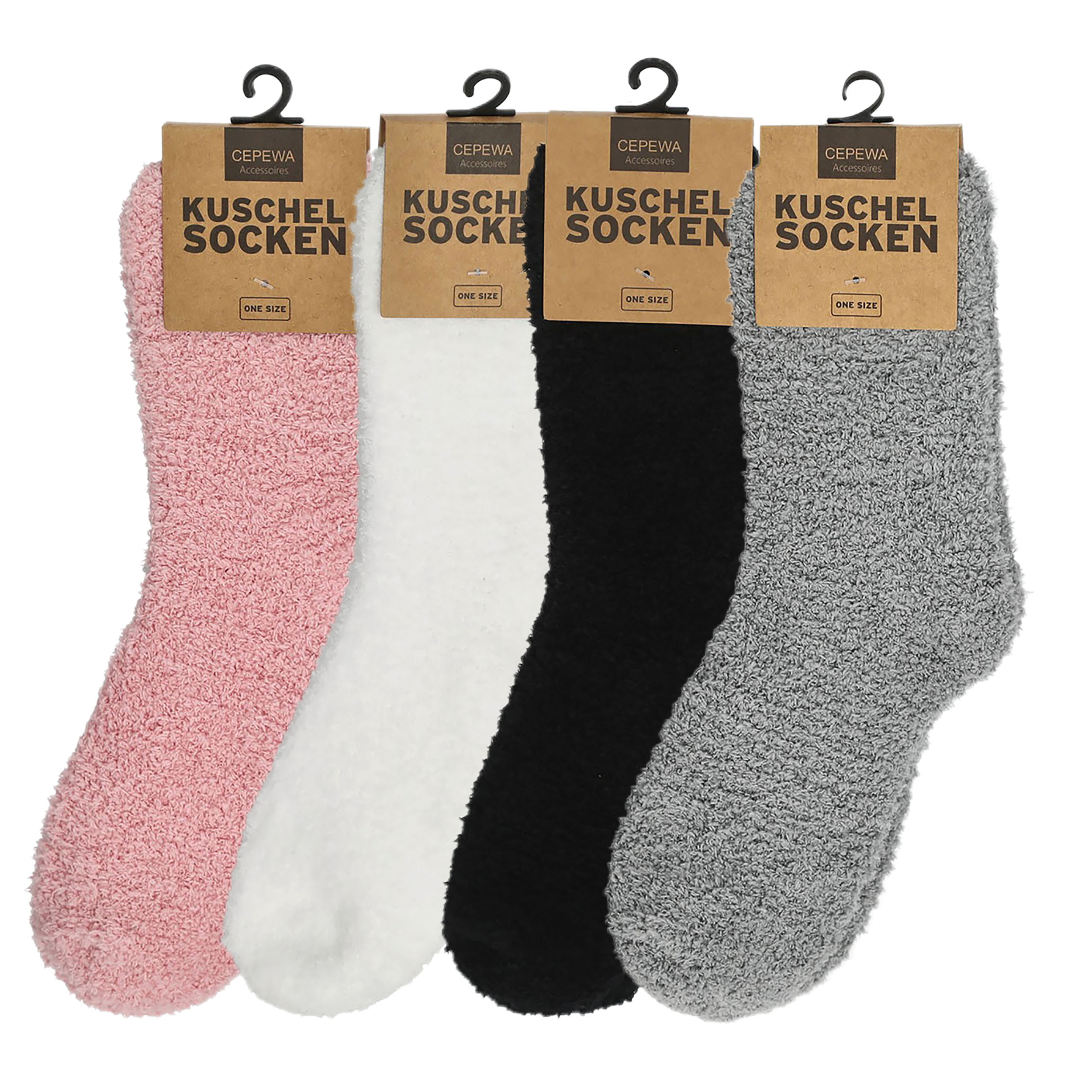 82295UhZdZ3chtYTd3 Kuschelsocken aus flauschigem Polyester - Einheitsgröße Damen