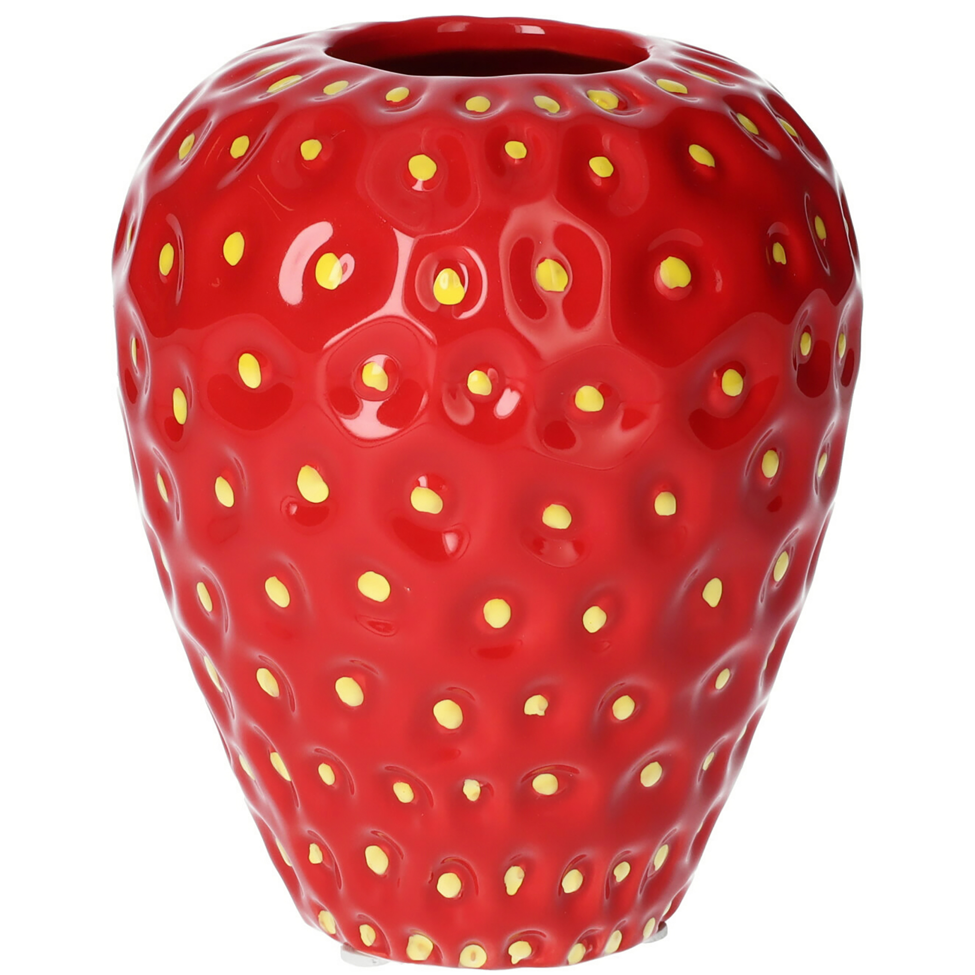 Vasen in außergewöhnlicher 3-D-Optik mit Früchten- Blumen - und Multikulti