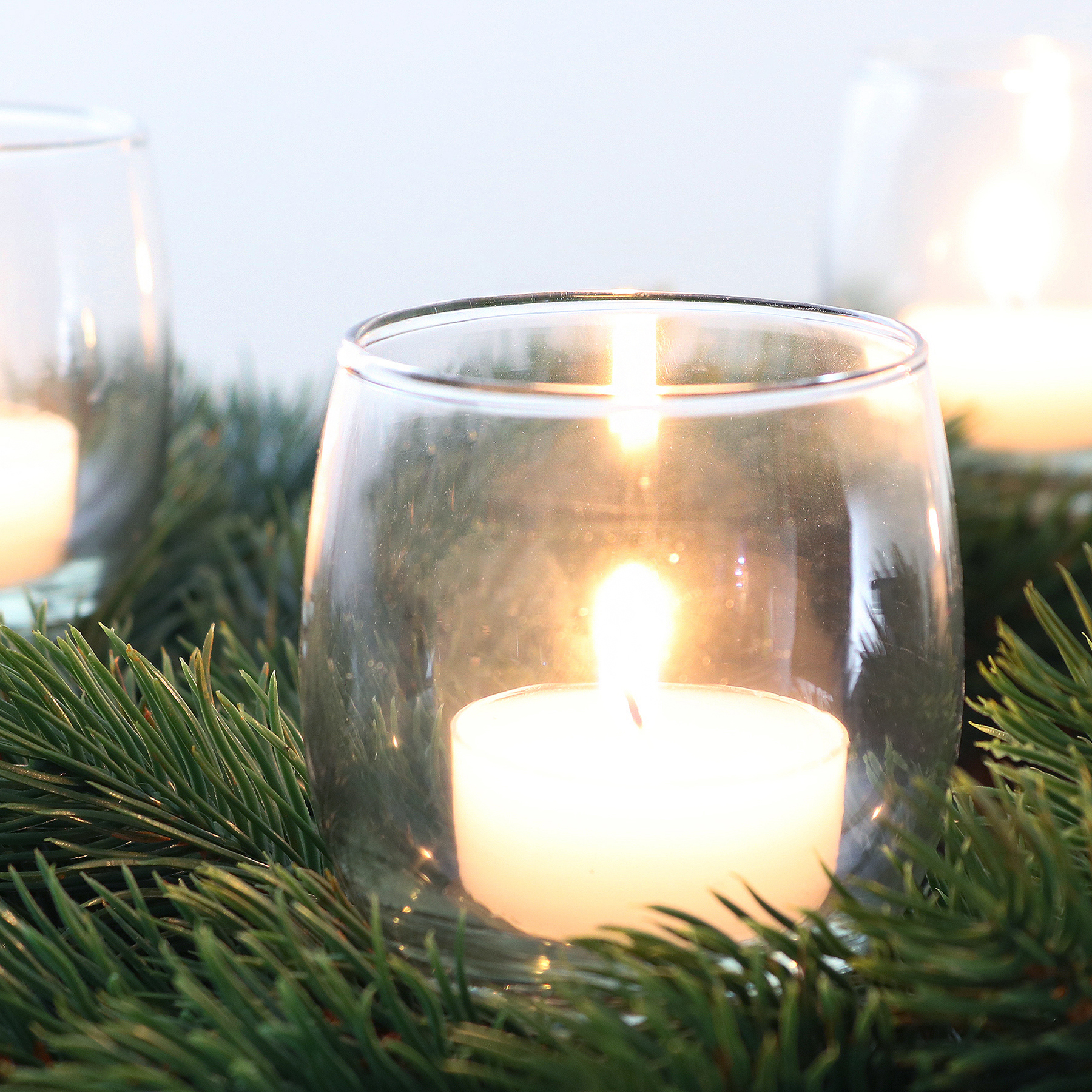 50590-13_neul6ymdNZhnFuaK Adventskranzstecker Glas - Teelichtgläser für Gestecke 4-tlg. Set