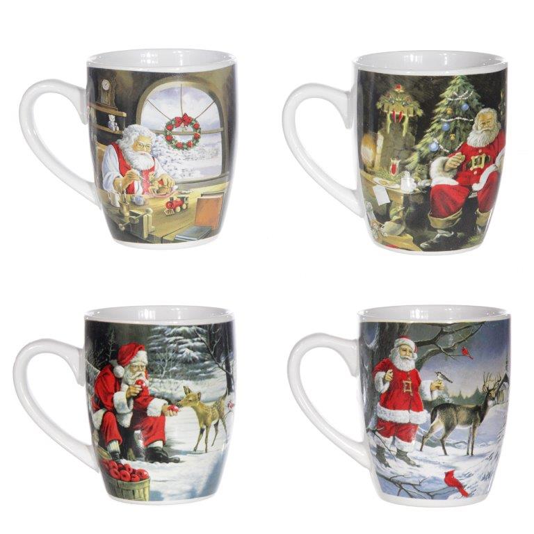 70454_Weihnachtstassen Weihnachtstassen "Nostalgie" aus Keramik