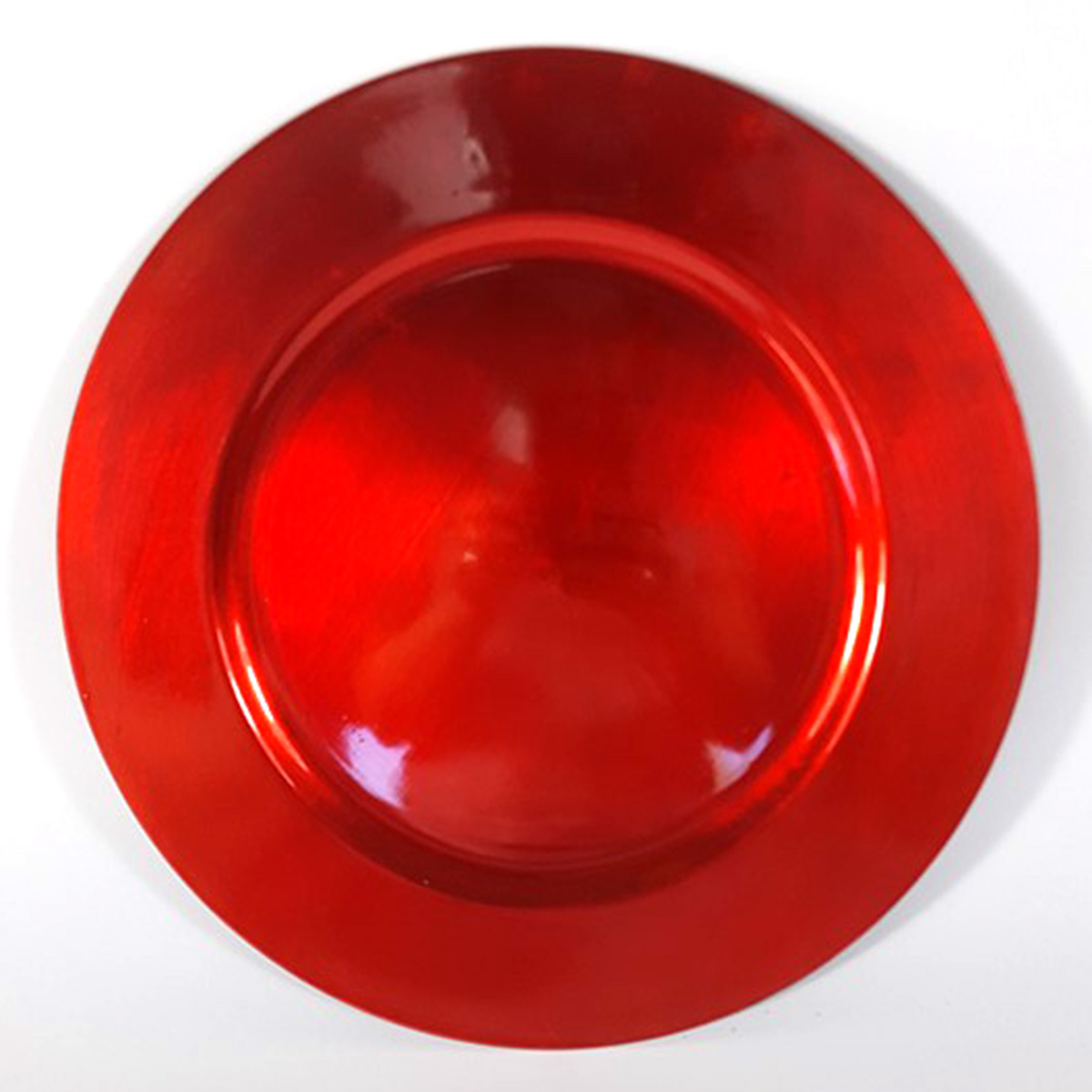 70053_058621f4e37920 6 x Platzteller aus Kunststoff Ø 33 cm rot