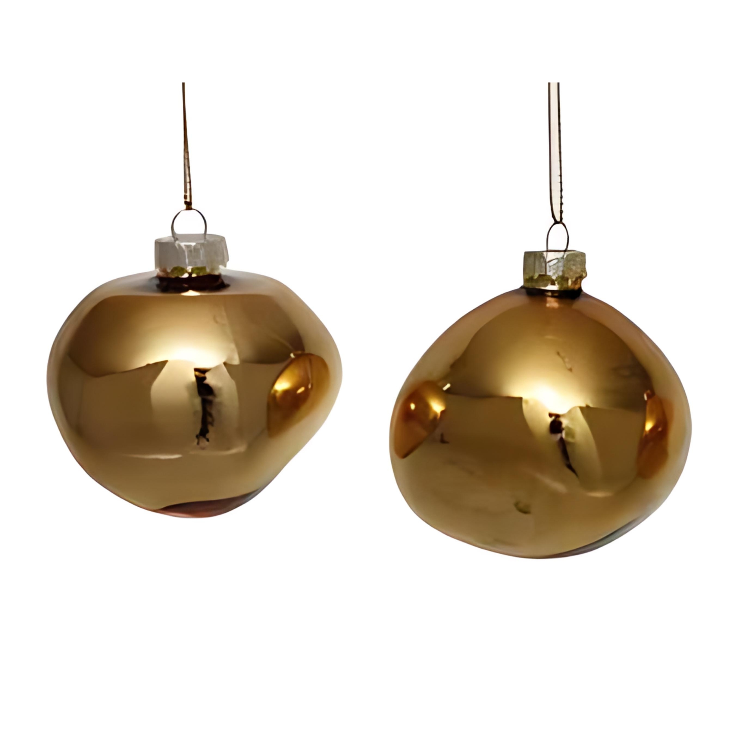 700167-94_700168-94 Organische Weihnachtskugeln aus Glas - Weltneuheit - Design Award 2024