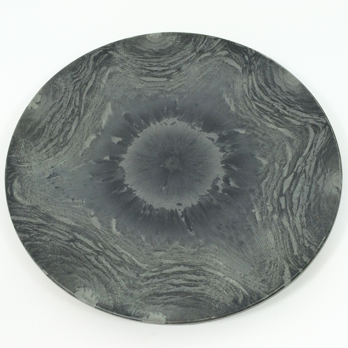 Deko-Teller in Schiefer-Optik Ø 22 cm