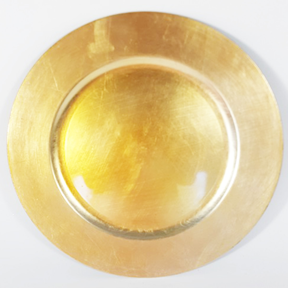 70051_058621f4dd7d20 6 x Platzteller aus Kunststoff Ø 33 cm goldfarben