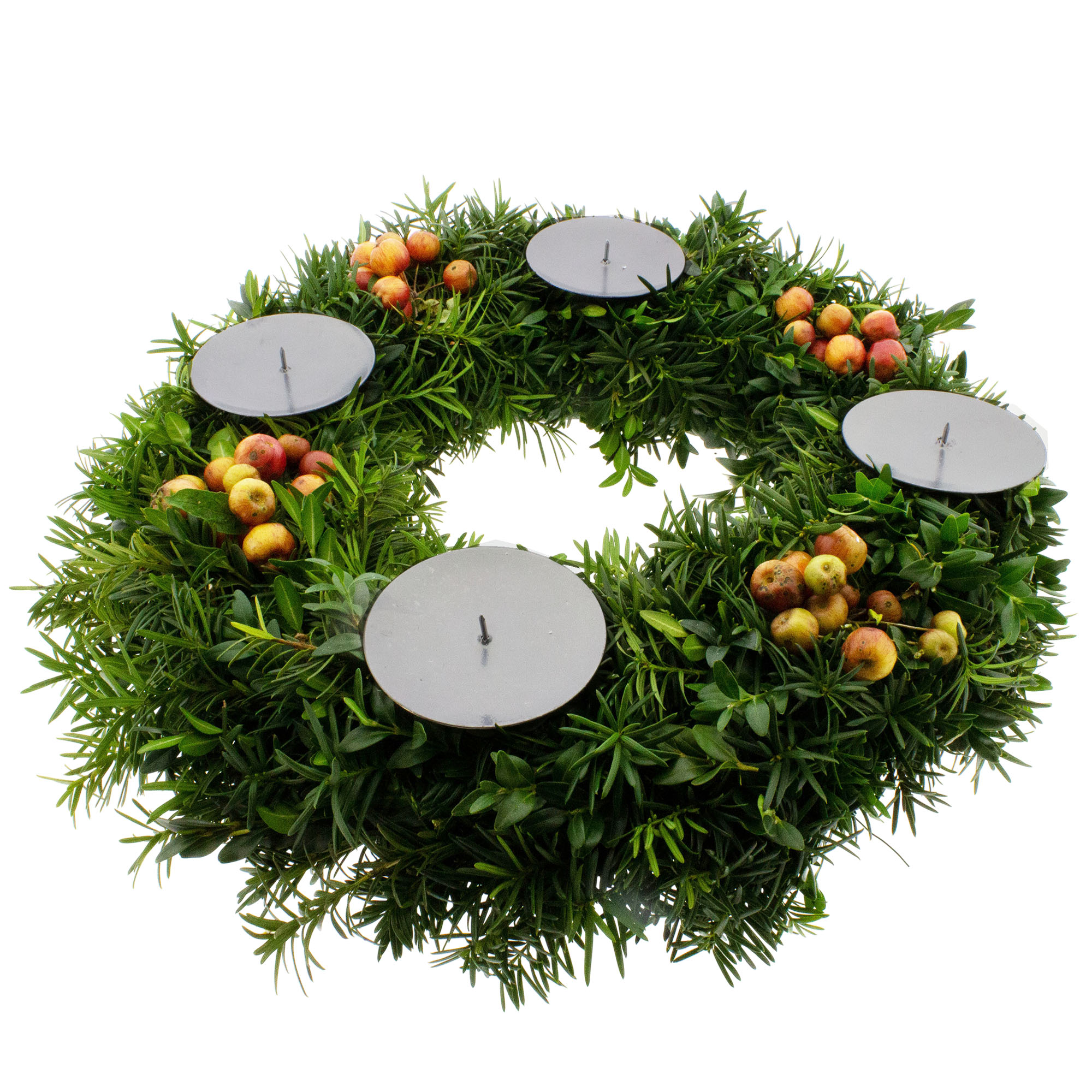 77022-1_Adventskranzstecker-Grau_