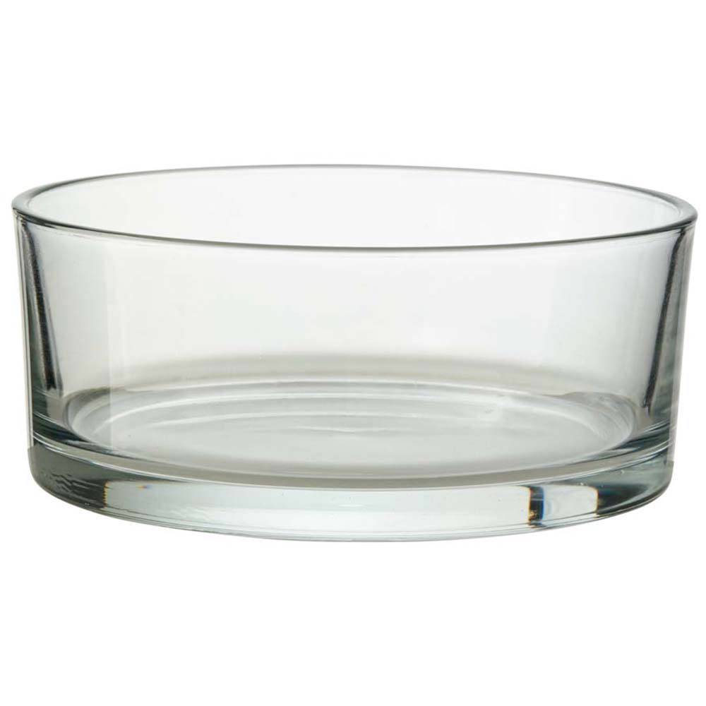 514957-1-Klar_ Glasschale "Tonga" Ø 25 cm Dekoschale - Blumenschale
