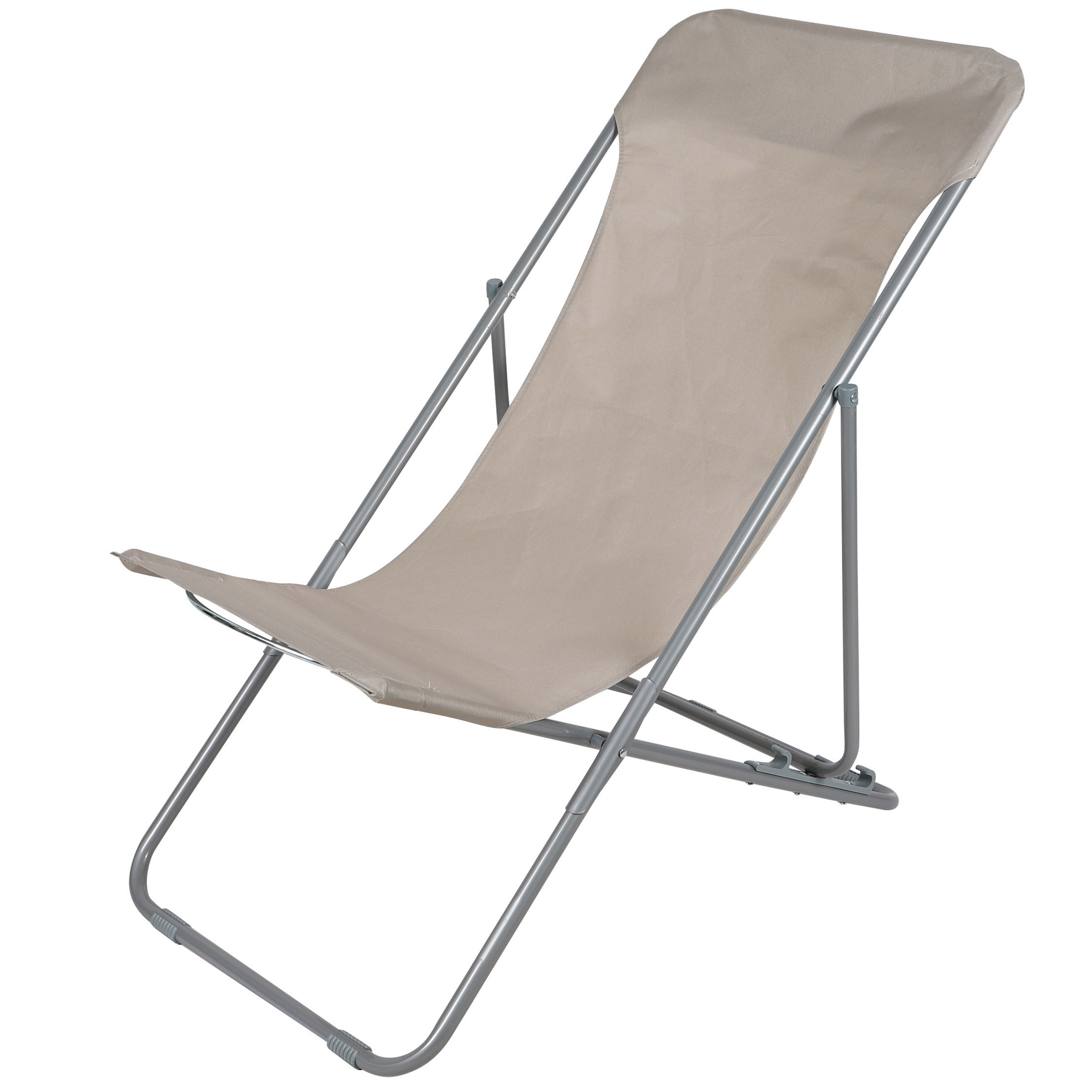 Liegestuhl - Strandstuhl zusammenklappbar 85 x 56 x 90 cm