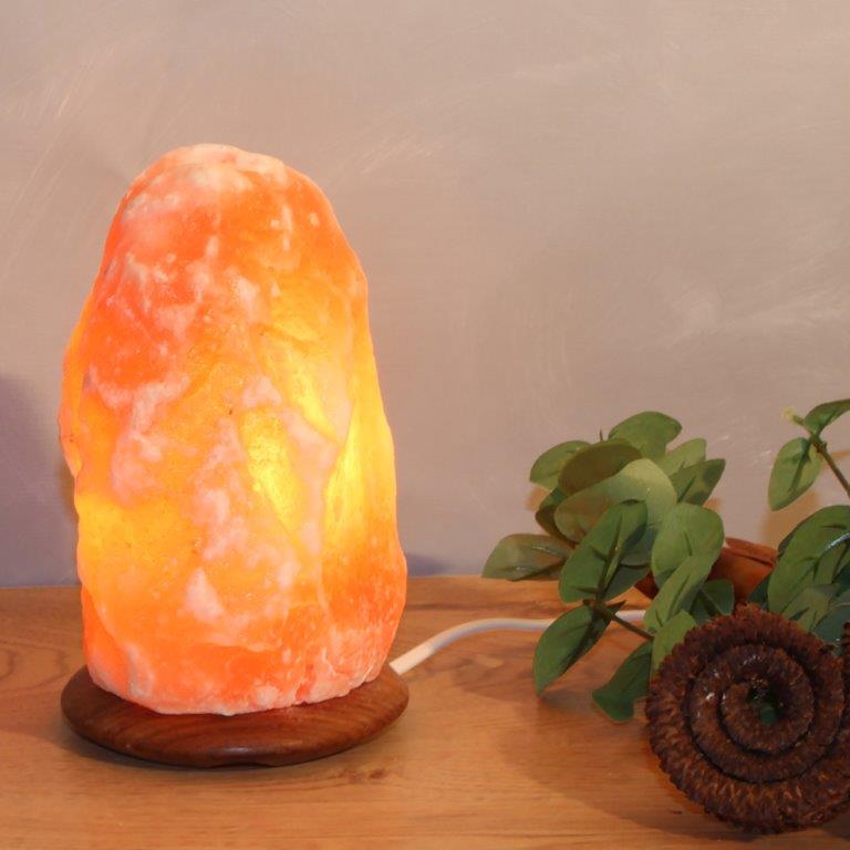 Himalaya Salzlampen aus Salzkristall inkl. Leuchtmittel in verschiedenen Formen