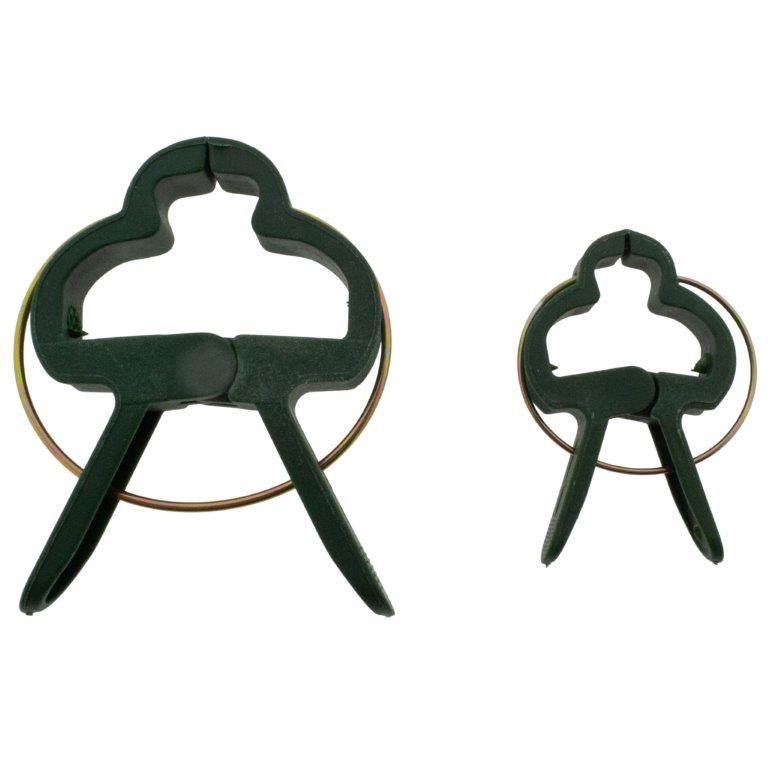 75649_ 120 Pflanzenclips aus Kunststoff - 2 Größen