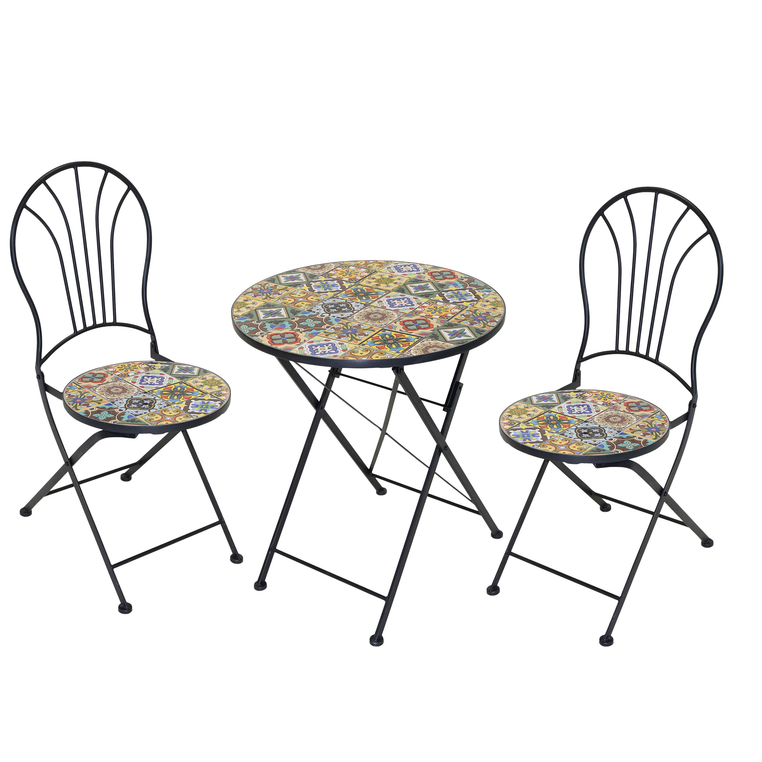 3er-Set (1x Tisch + 2 Stühle)