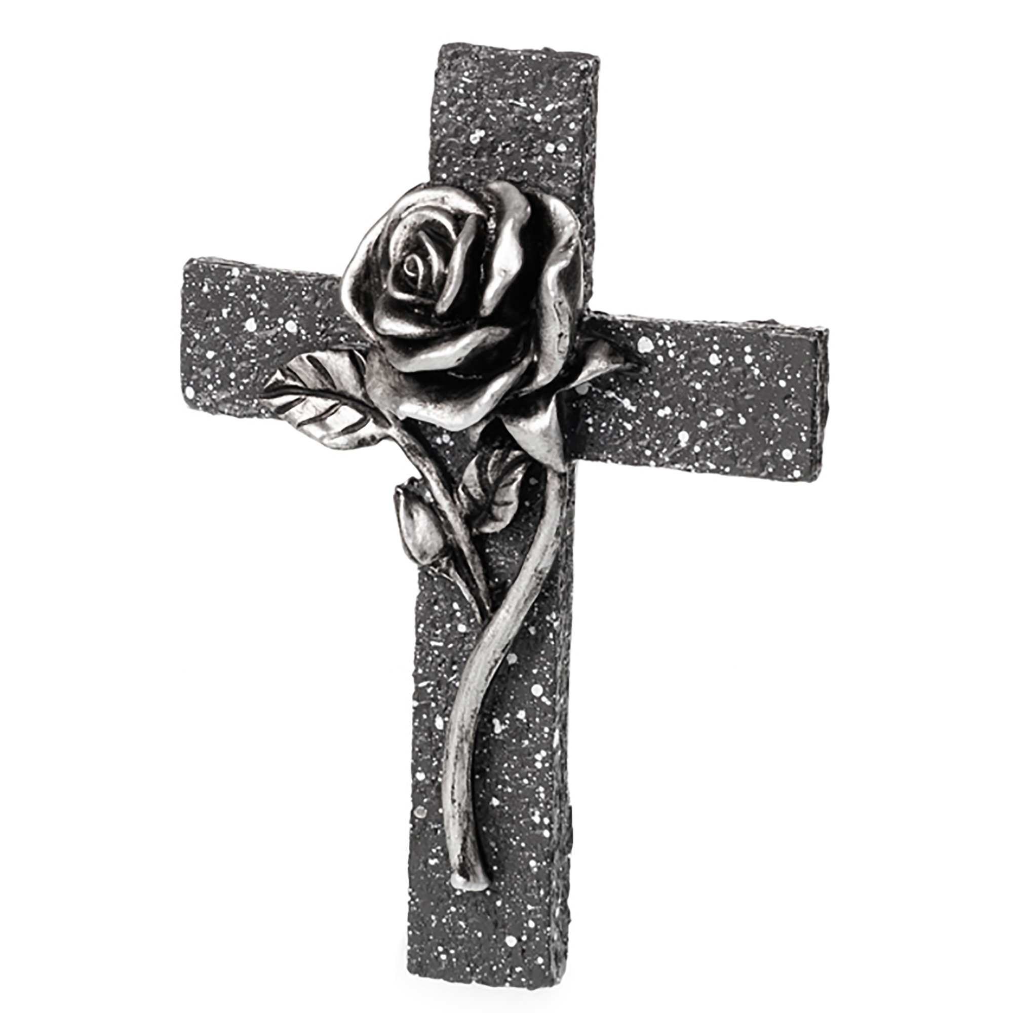82556 Grabschmuck "Kreuz" mit Rosen