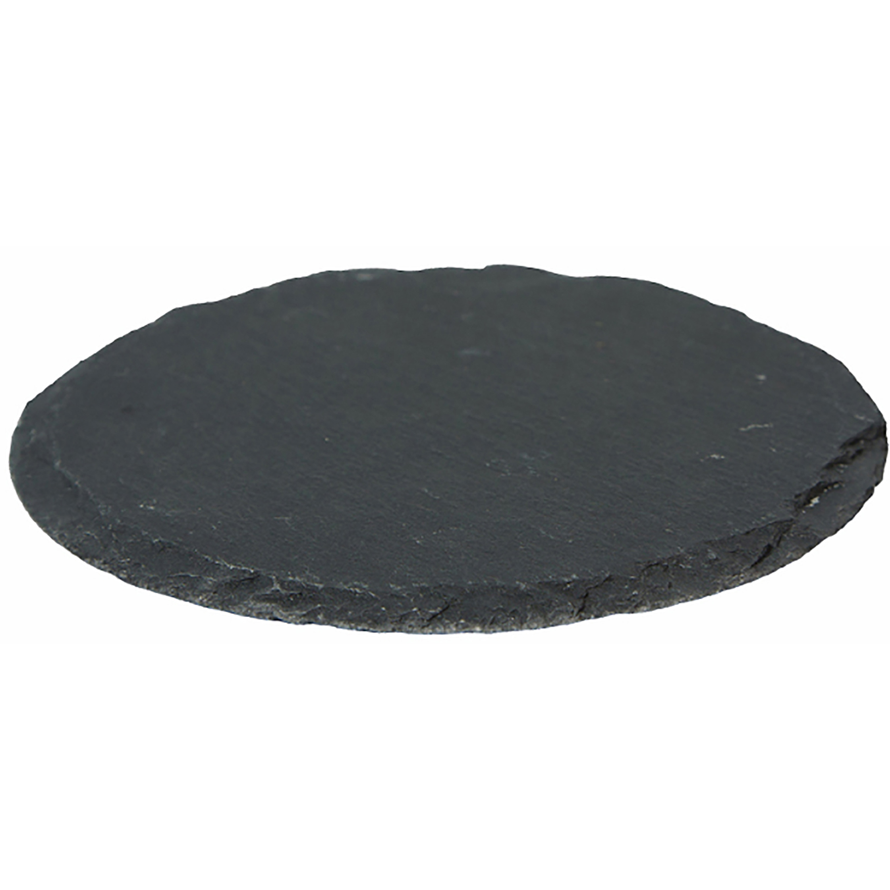 69241 6 x Schieferplatte rund - Untersetzer Ø 10 cm