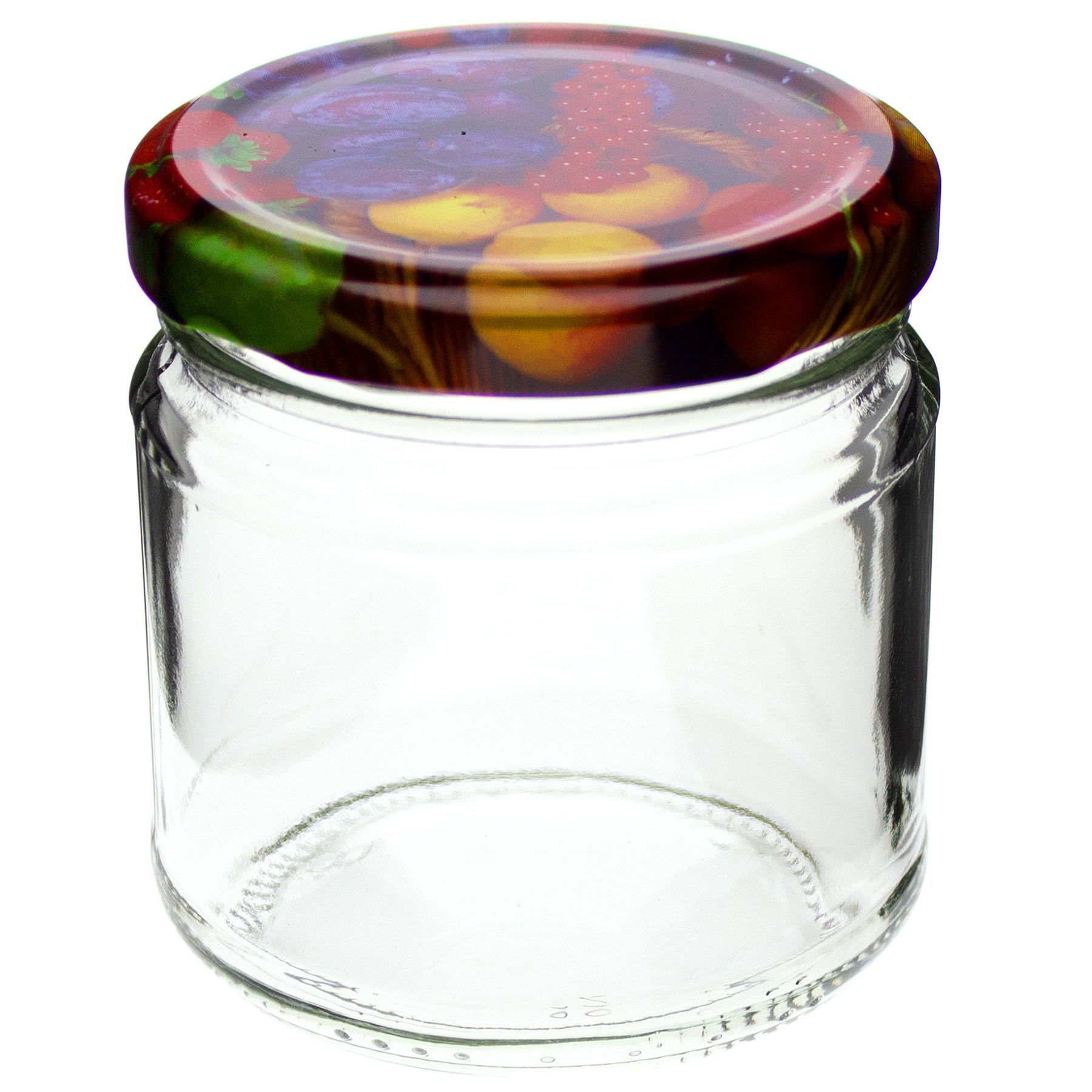 12 x Einmachgläser mit Deckel für Marmelade, Früchte, Wurst und Gemüse