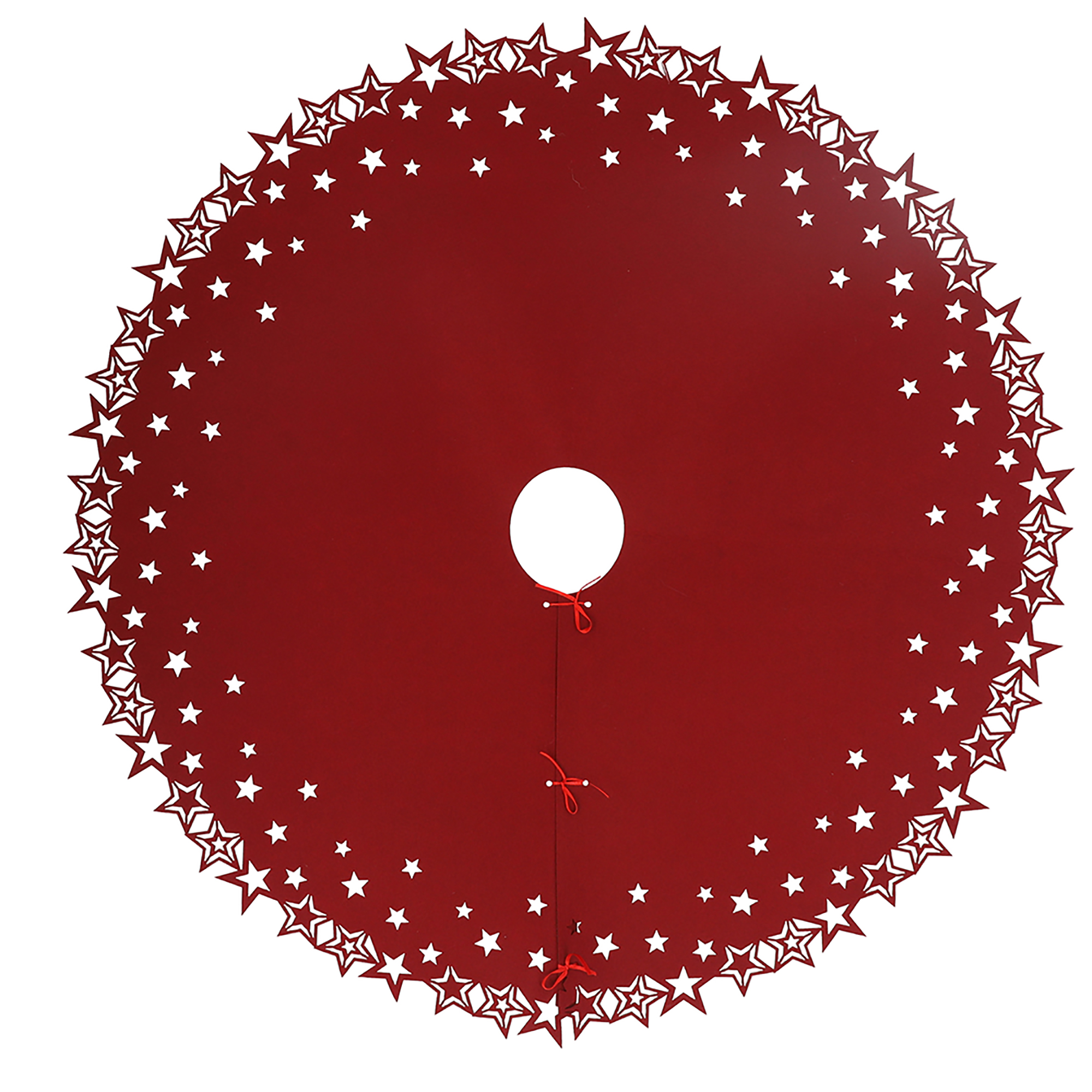 Weihnachtsbaumdecke aus Filz Ø 95 cm