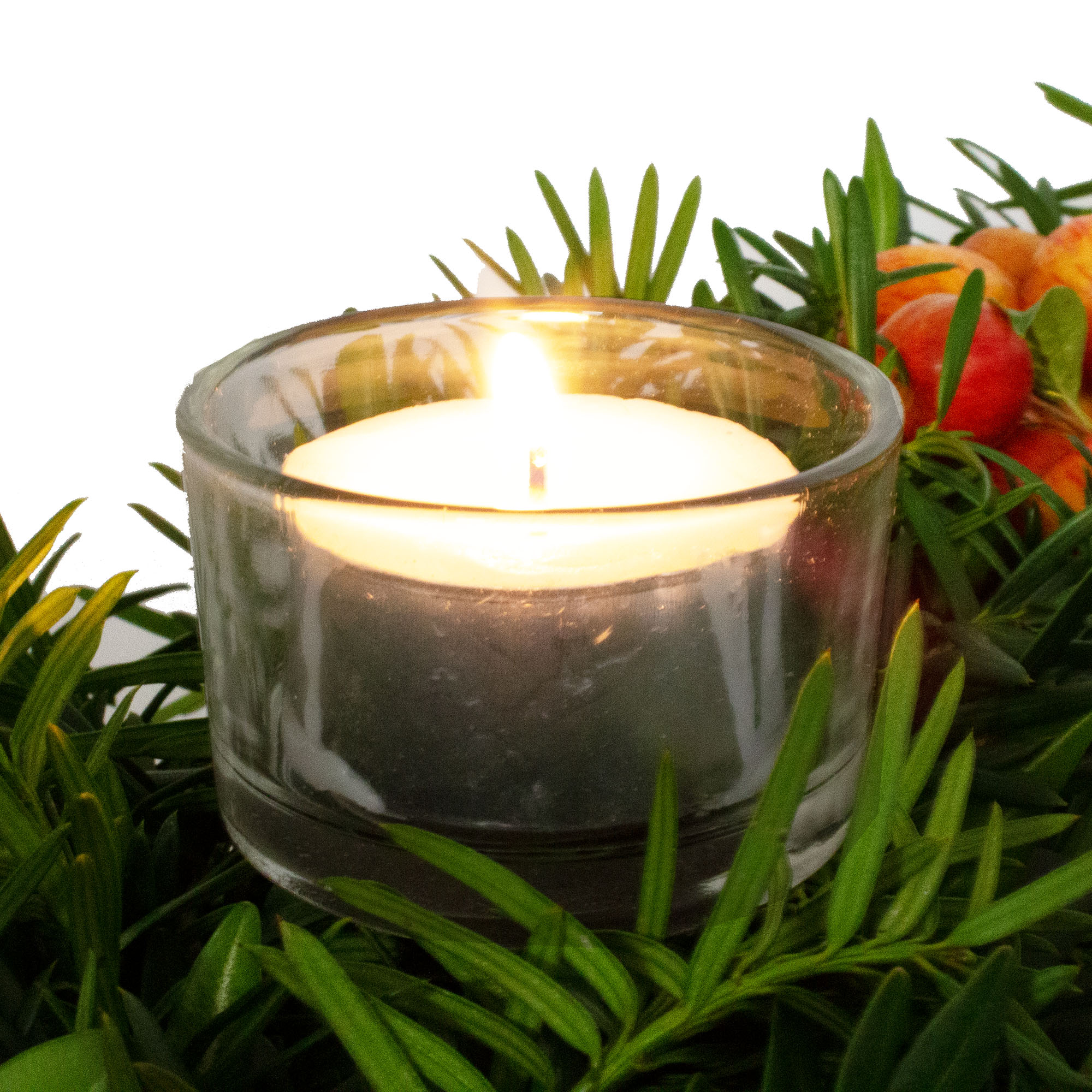 233220_Adventskranzstecker-TeelichthatlerqY9mxmkK9P7BJ 4-tlg. Set Adventskranz-Stecker aus Glas oder Metall