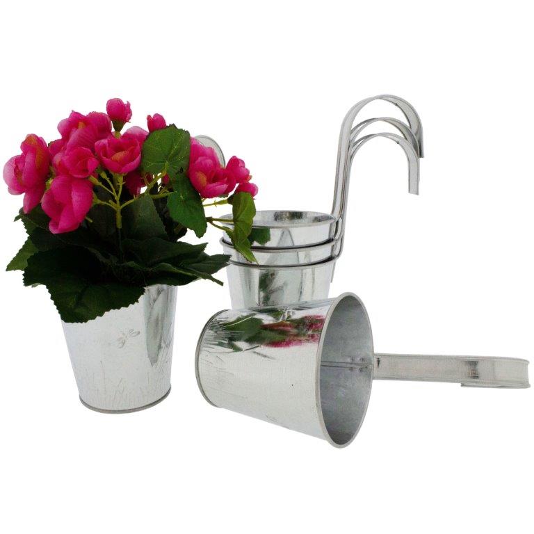 Blumentöpfe zum Hängen für Balkon und Gartenzaun