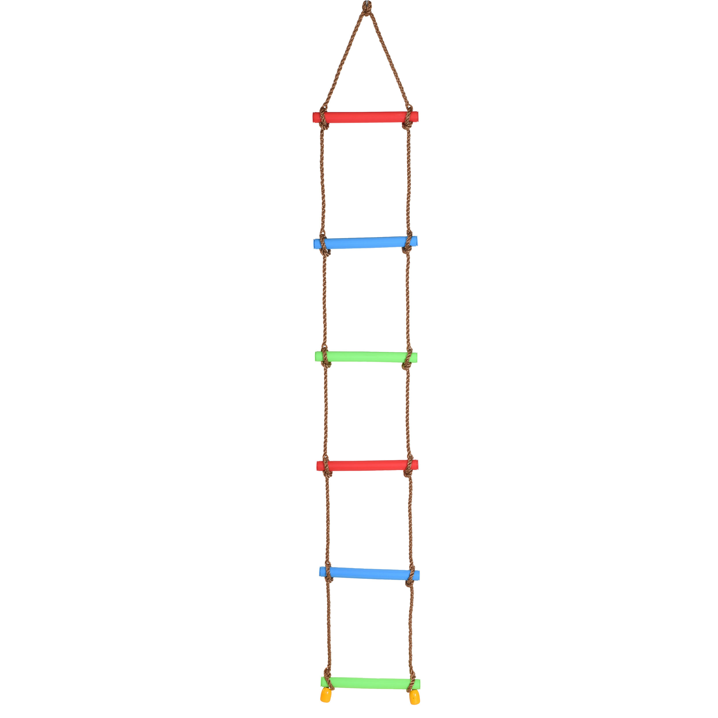 S35000050_AY1WInYUSWLi9 Kletterleiter aus Seil mit 6 Holzsprossen - 200 cm