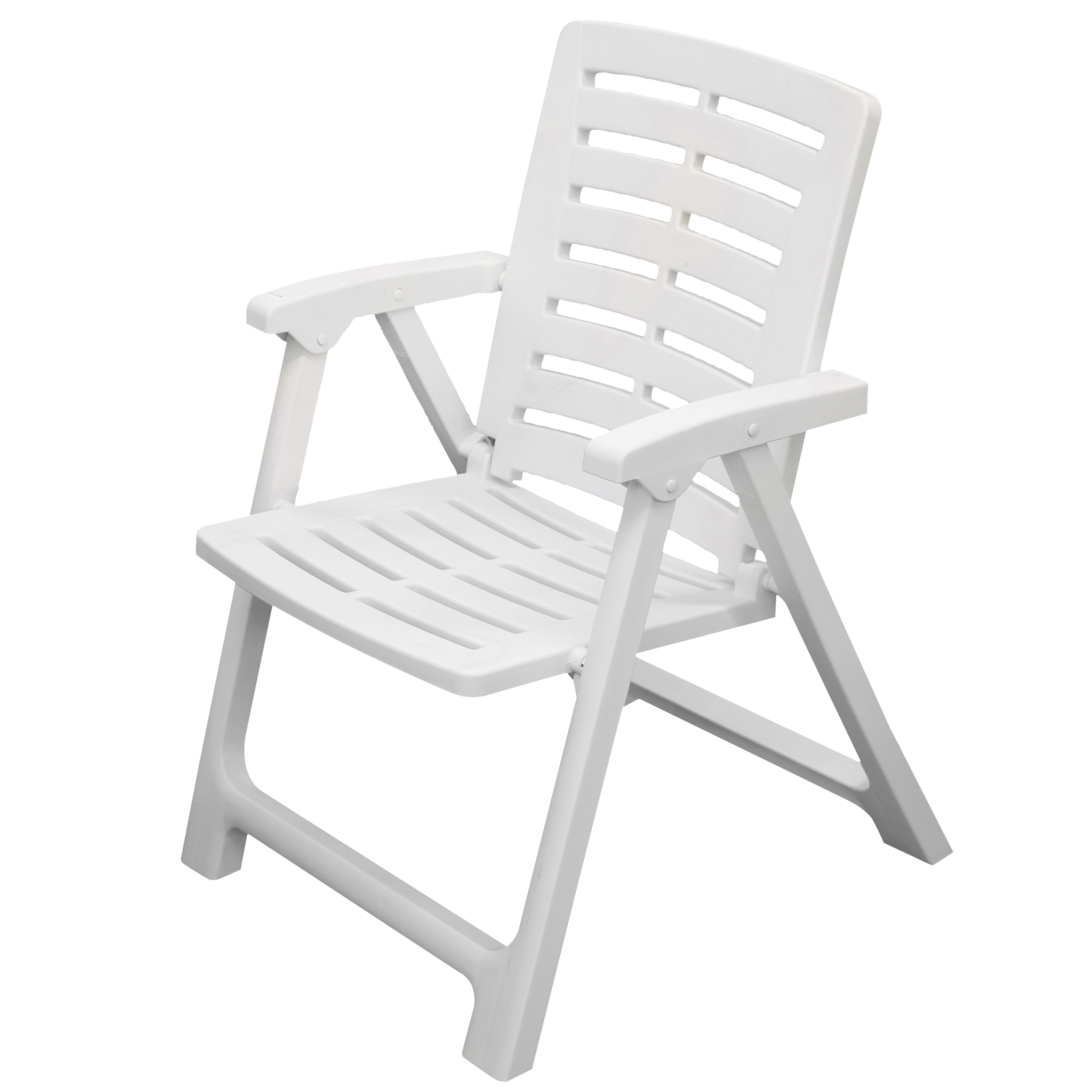 Faltbarer Gartensessel mit Armlehnen 56 x 59 x 82 cm