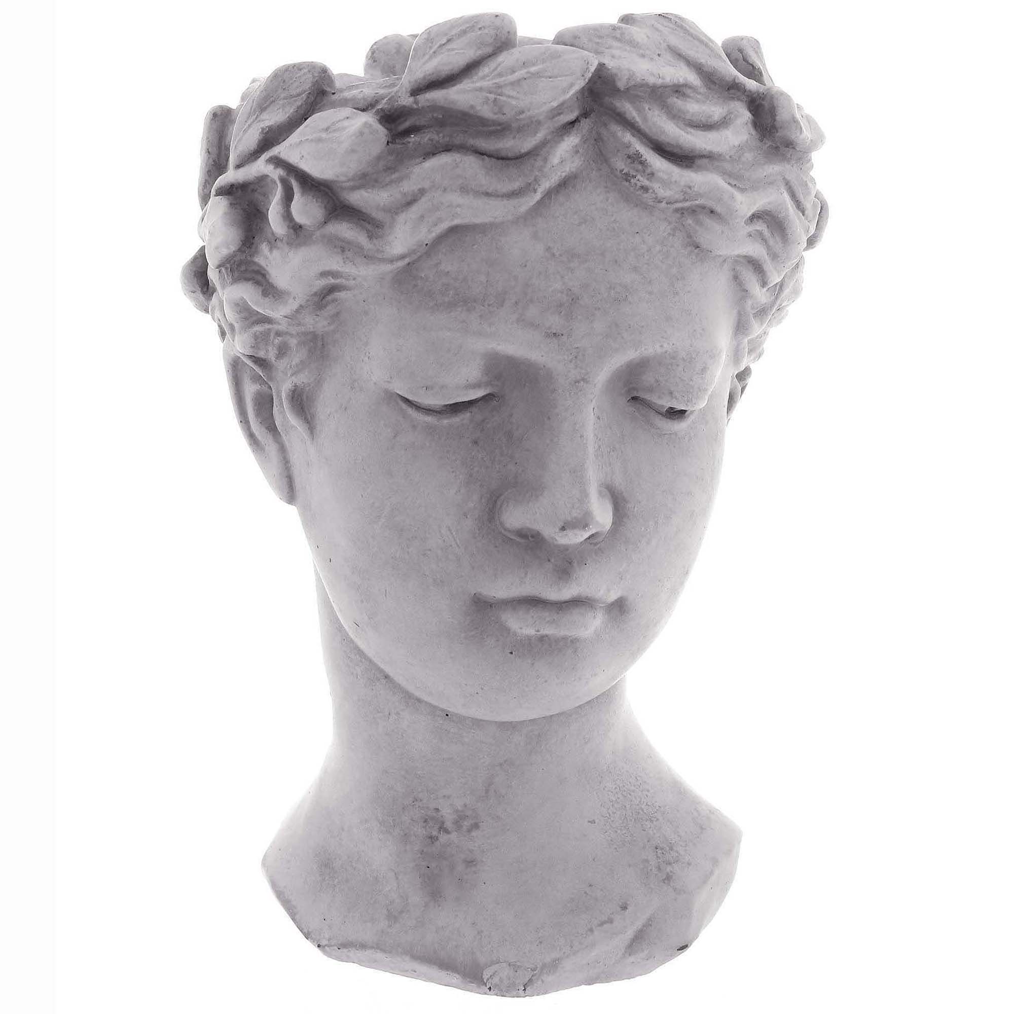 Pflanztopf "Ariadne" im Vintage-Look aus Beton - wetterfest