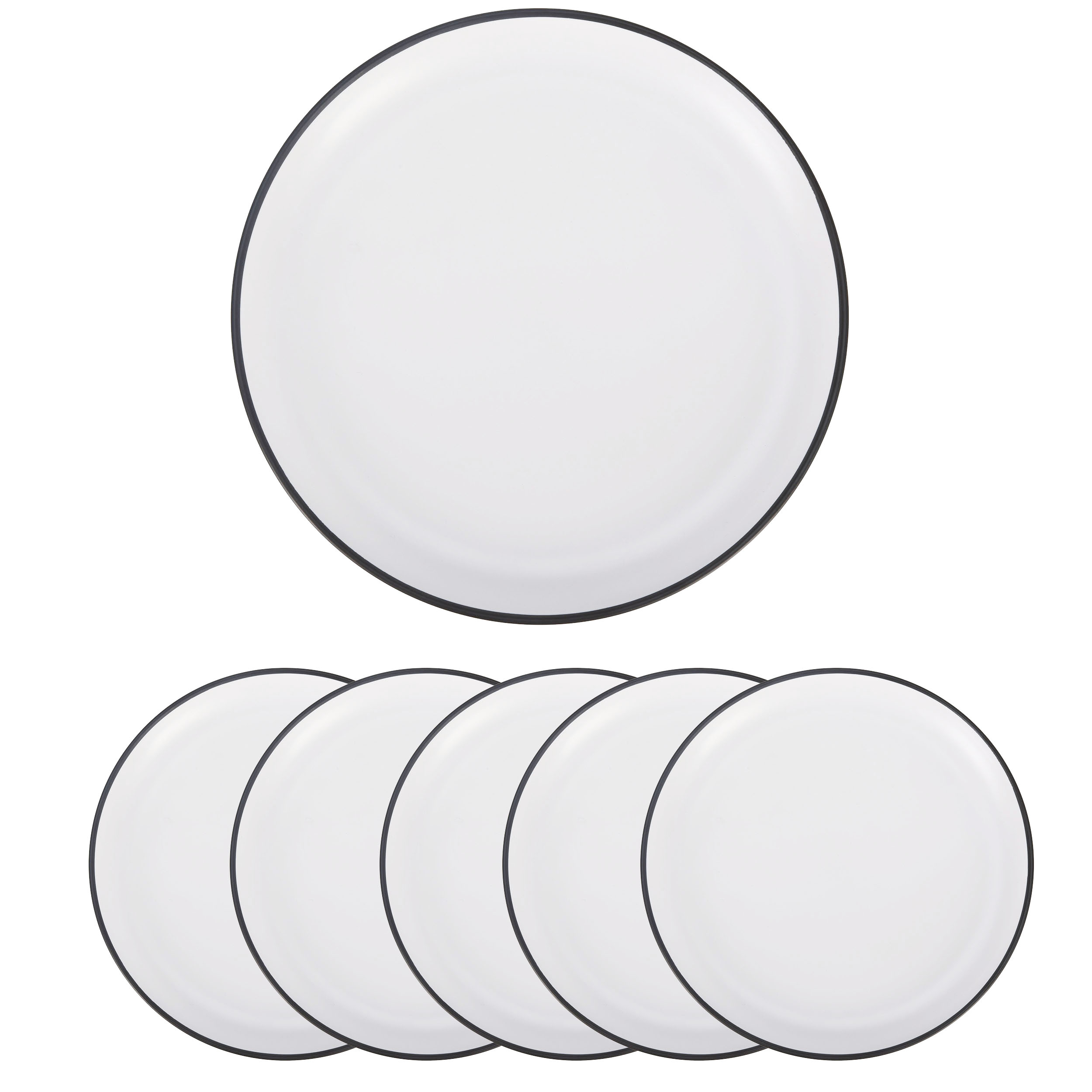 6 x Speiseteller (Ø 25 cm)