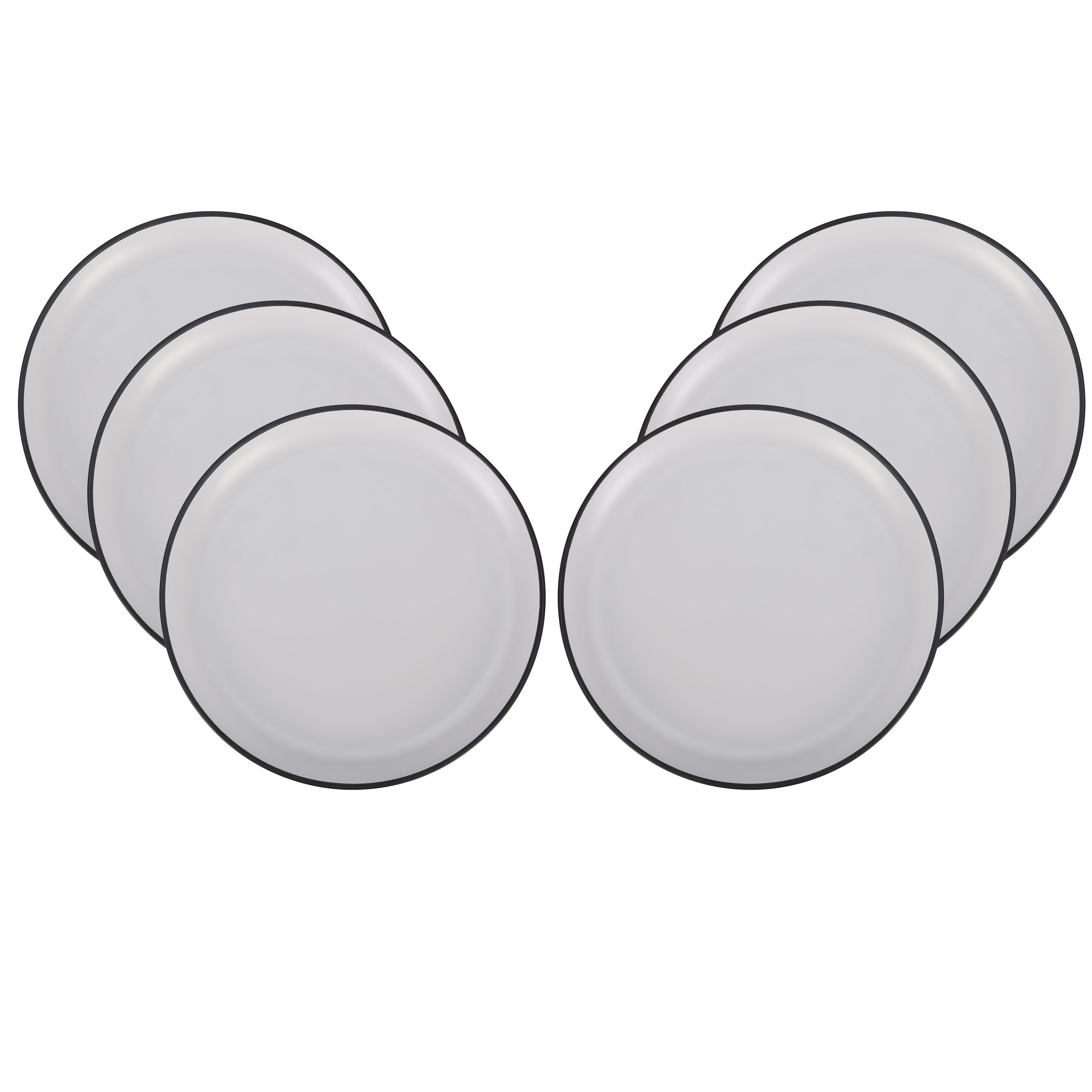 6 x Dessertteller (Ø 21 cm)