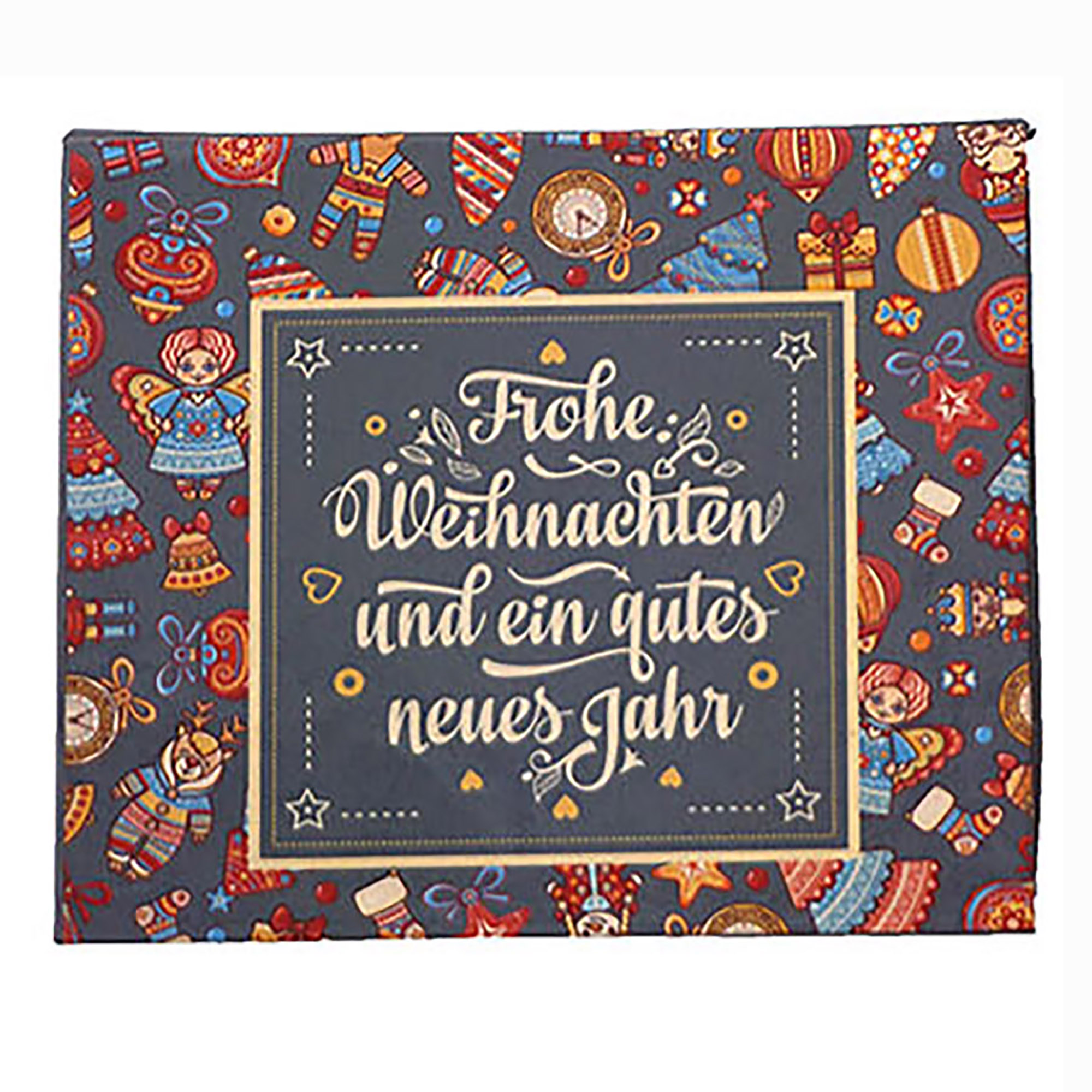 Geldgeschenk "Musikbox" Weihnachten 11 x 9 cm - 4 Modelle