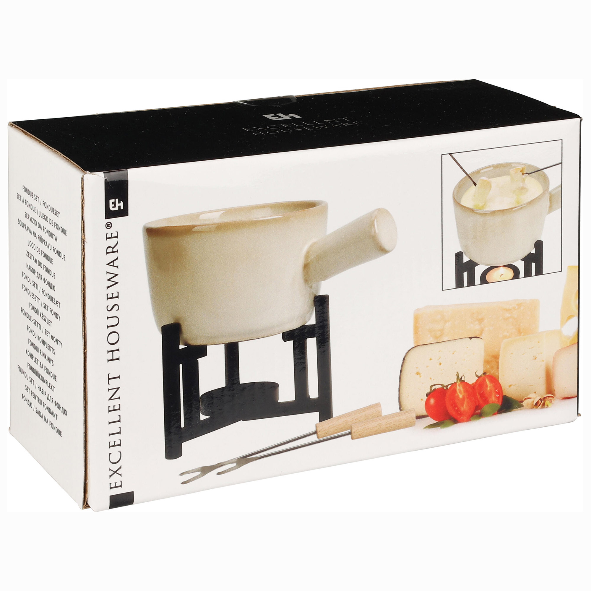 170487010_Kasefondue_qMaBKDzJs8LcR Käse Fondue-Set aus Porzellan für 2 Personen mit 2 Fondue-Gabeln