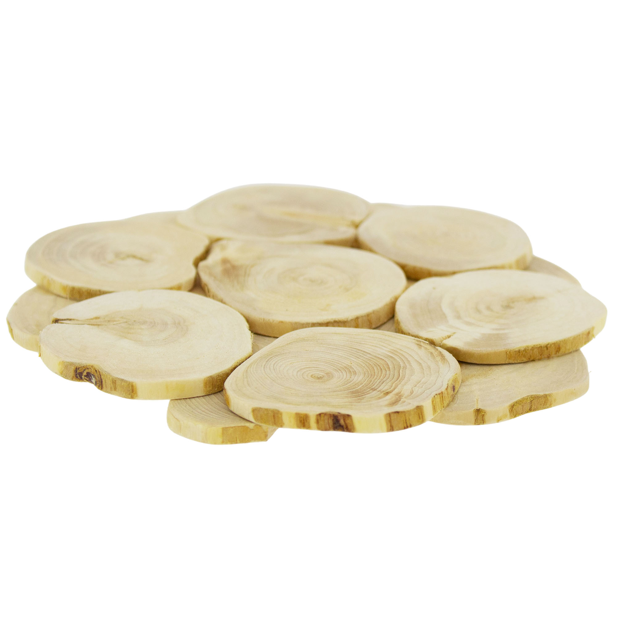 Untersetzer aus Wachholder von 10 - 25 cm