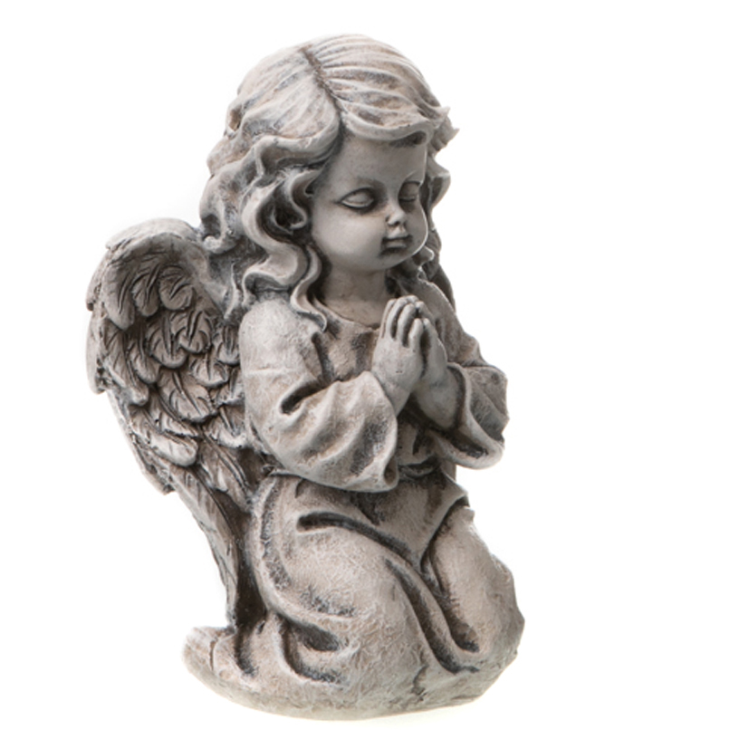Grabdeko Engel zur Erinnerung - frostfest und witterungsbeständig