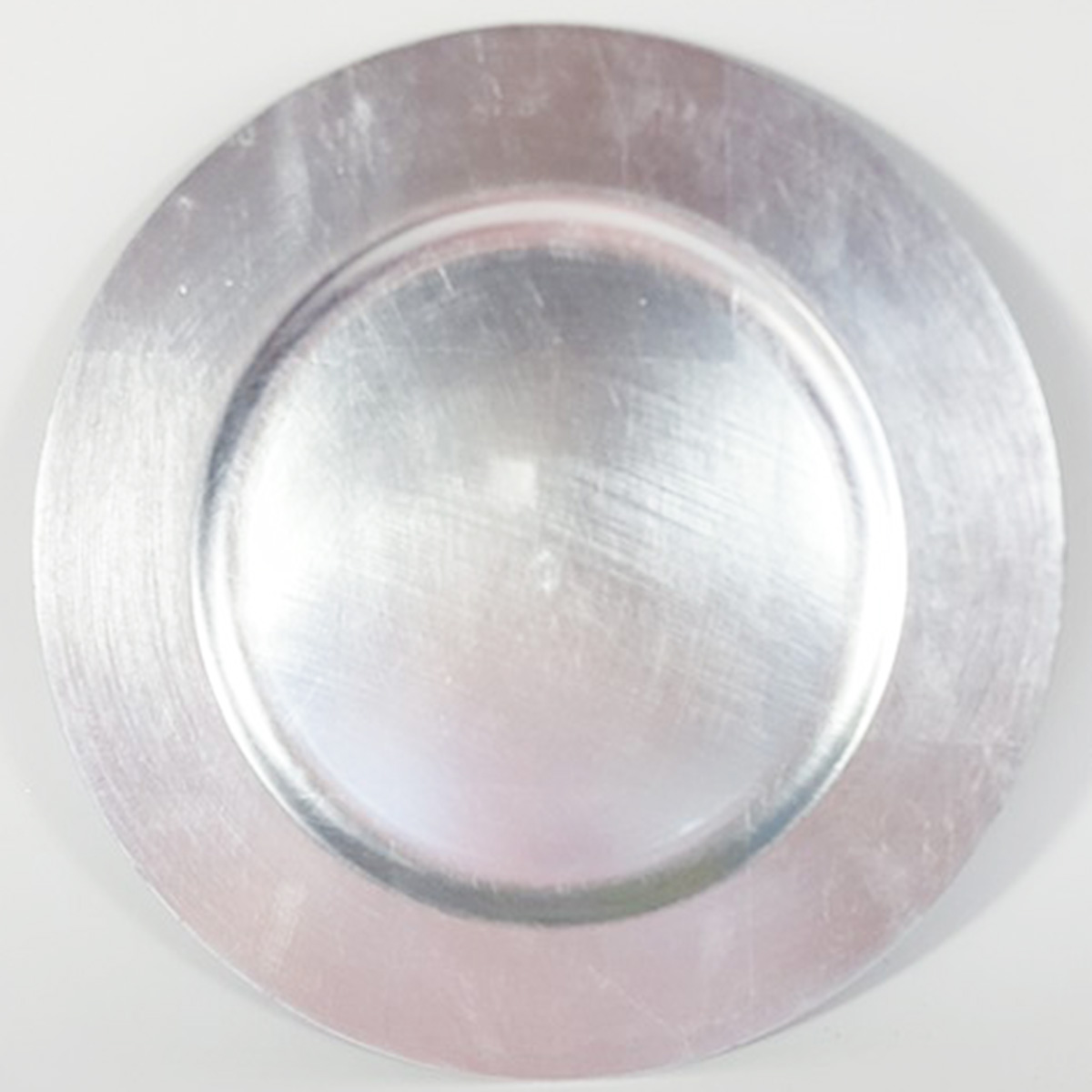 70052_058621f4d94239 6 x Platzteller aus Kunststoff Ø 33 cm silberfarben