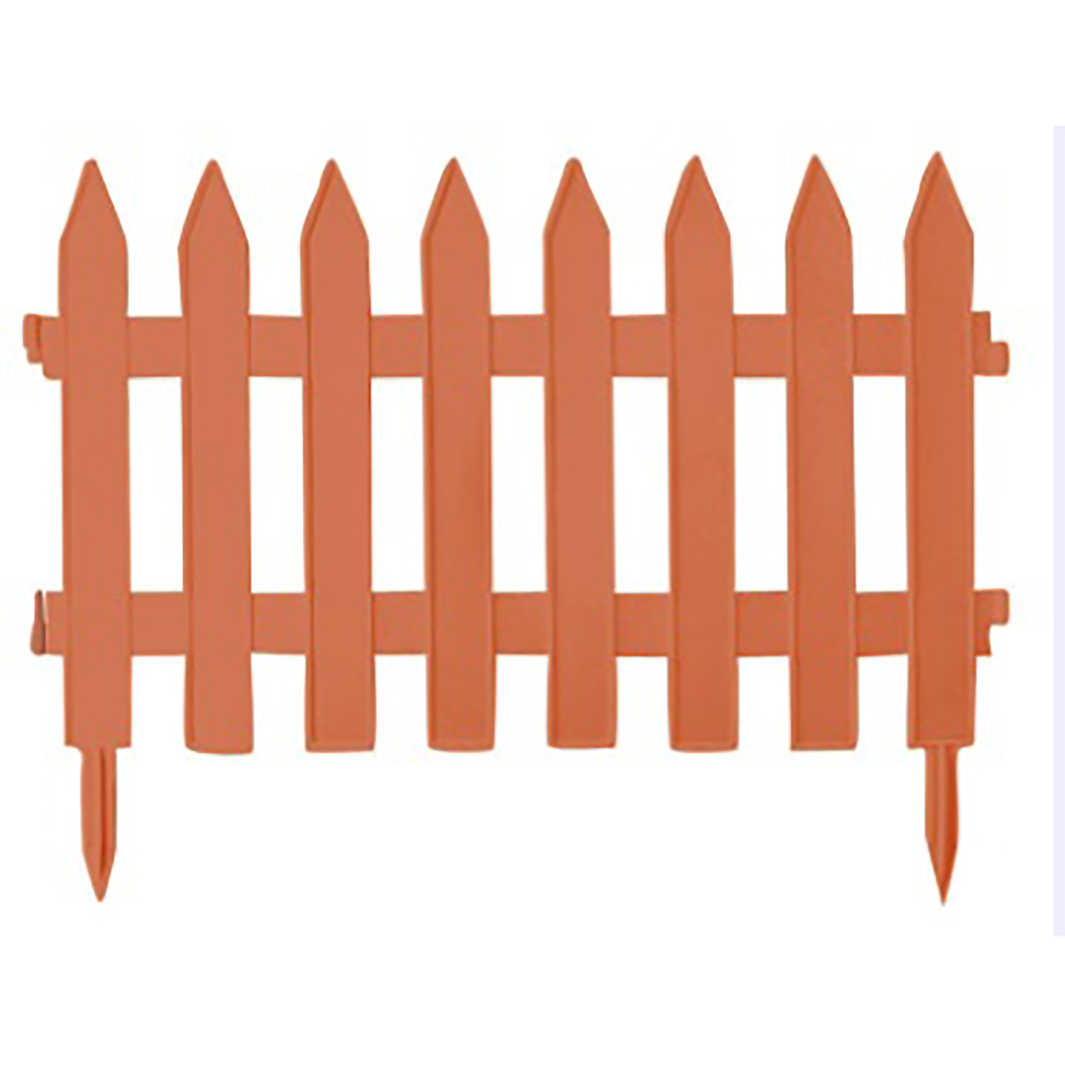 IPLSU-R624-Kopie Zierzaun - Gartenzaun - Beeteinfassung L 320 cm - H 35 cm