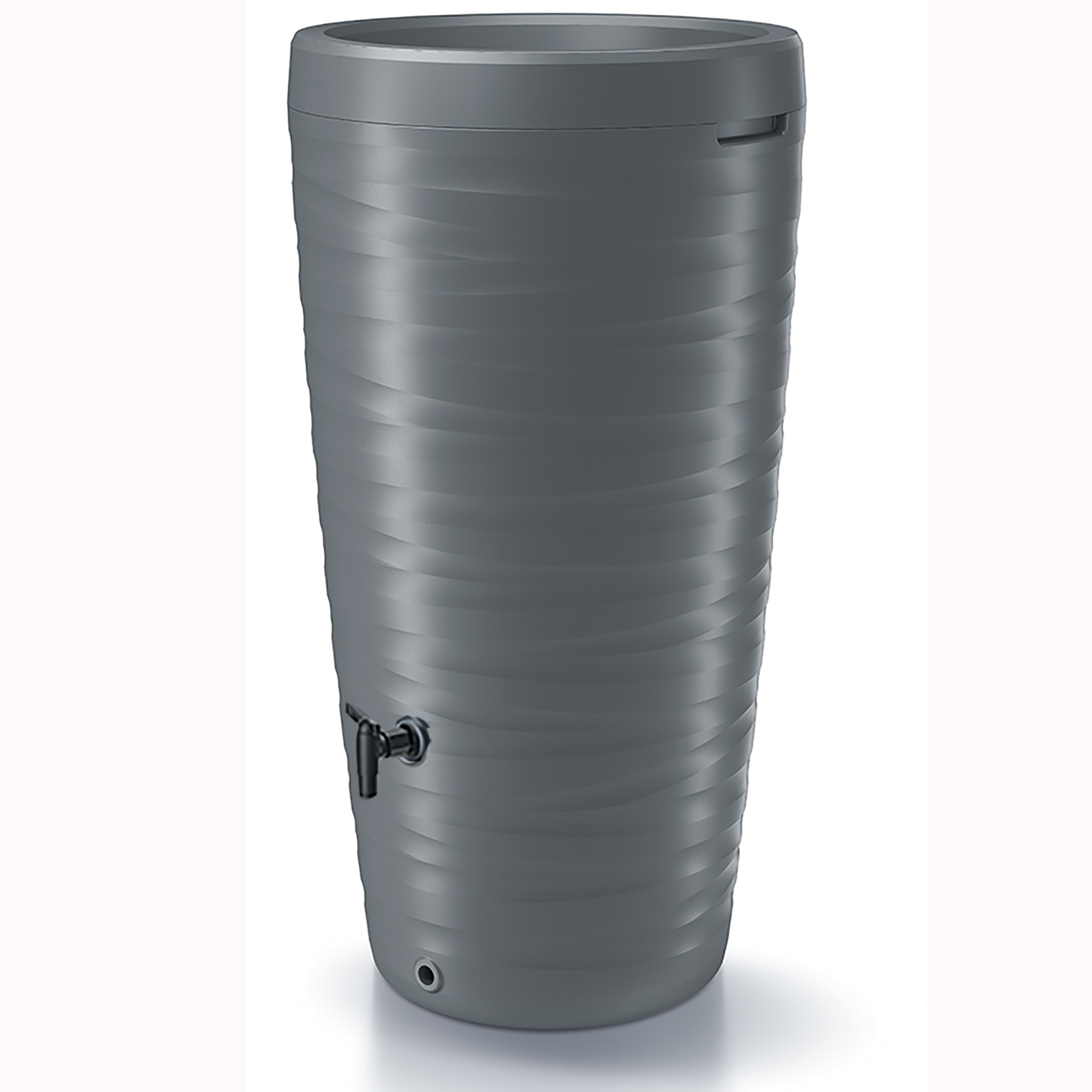 Maze_deszczownica_IDMZ240_405U_m-Kopie Regentonne in konischer Form - 240 Liter - 59 x 59 x 114 cm