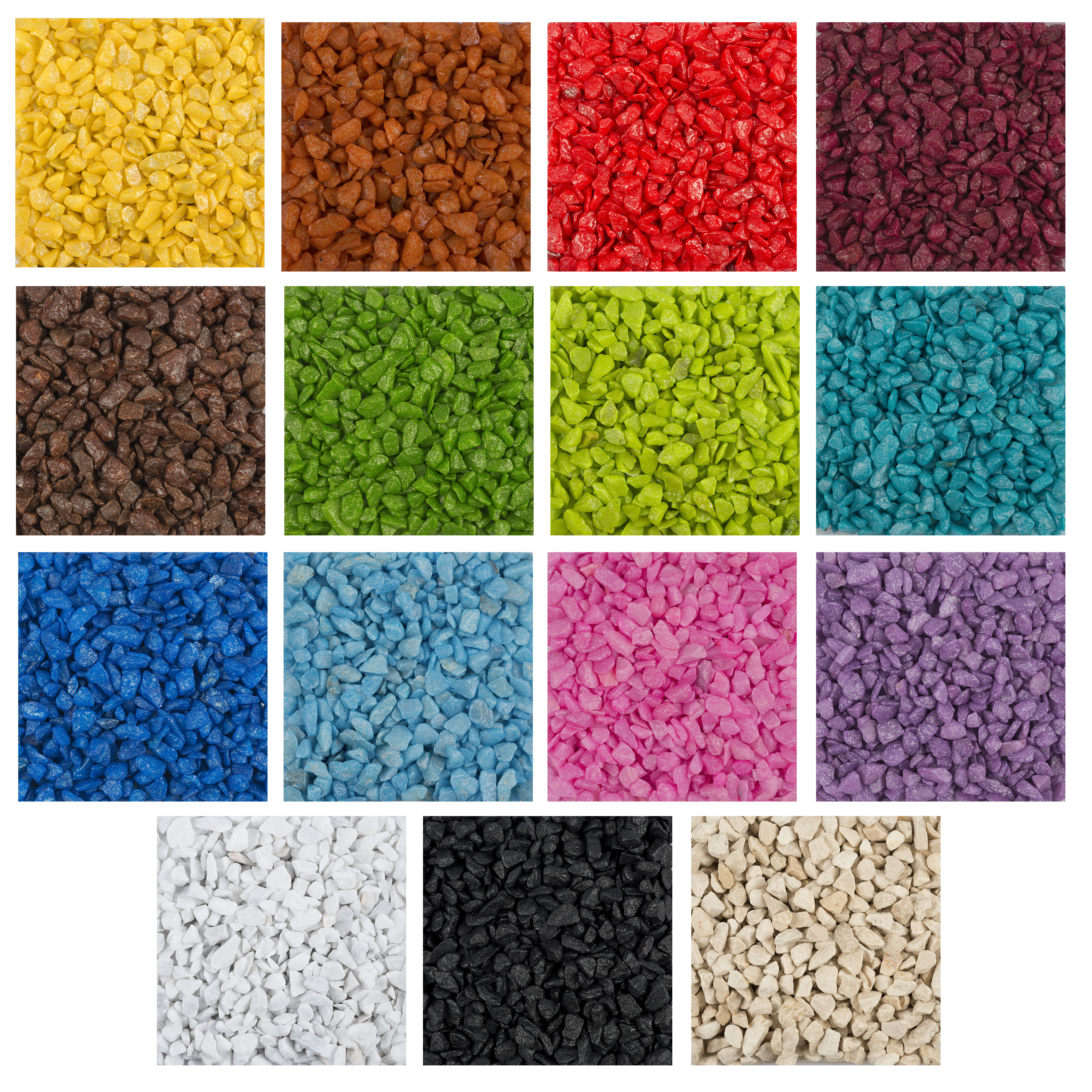 Dekosteine 5-8 mm - Beutel mit 1 Kg