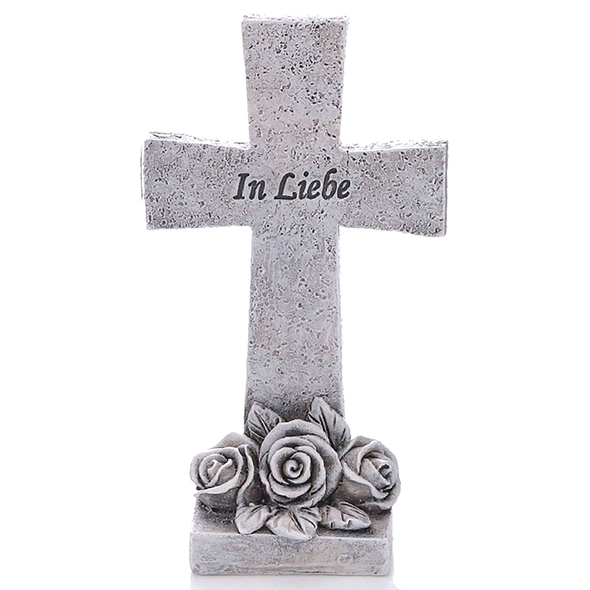 Kreuz zum Stellen "In Liebe" H 14 cm