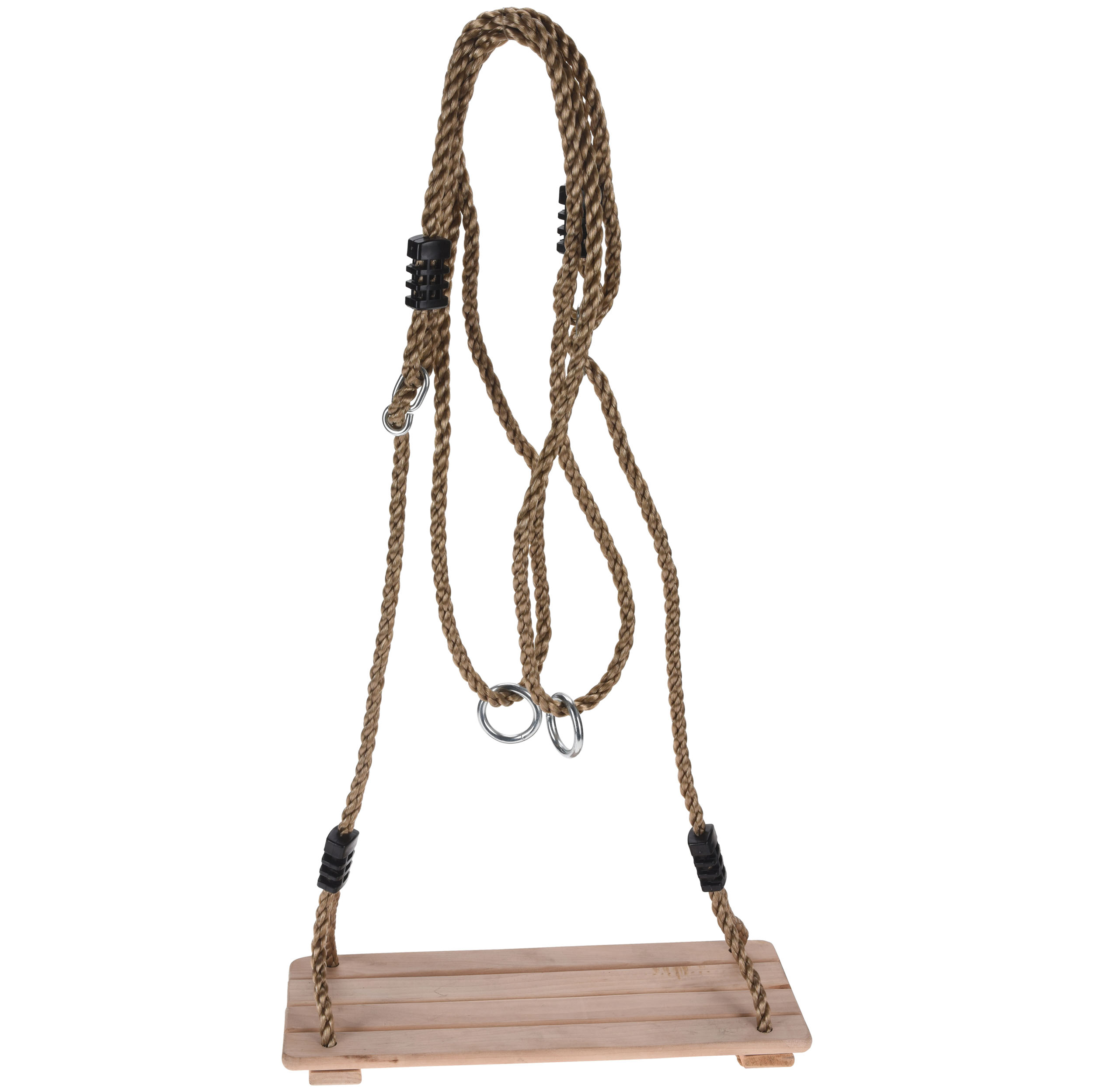 HZ1991590_ Schaukel aus Holz 40 x 16 cm - max. Länge 210 cm