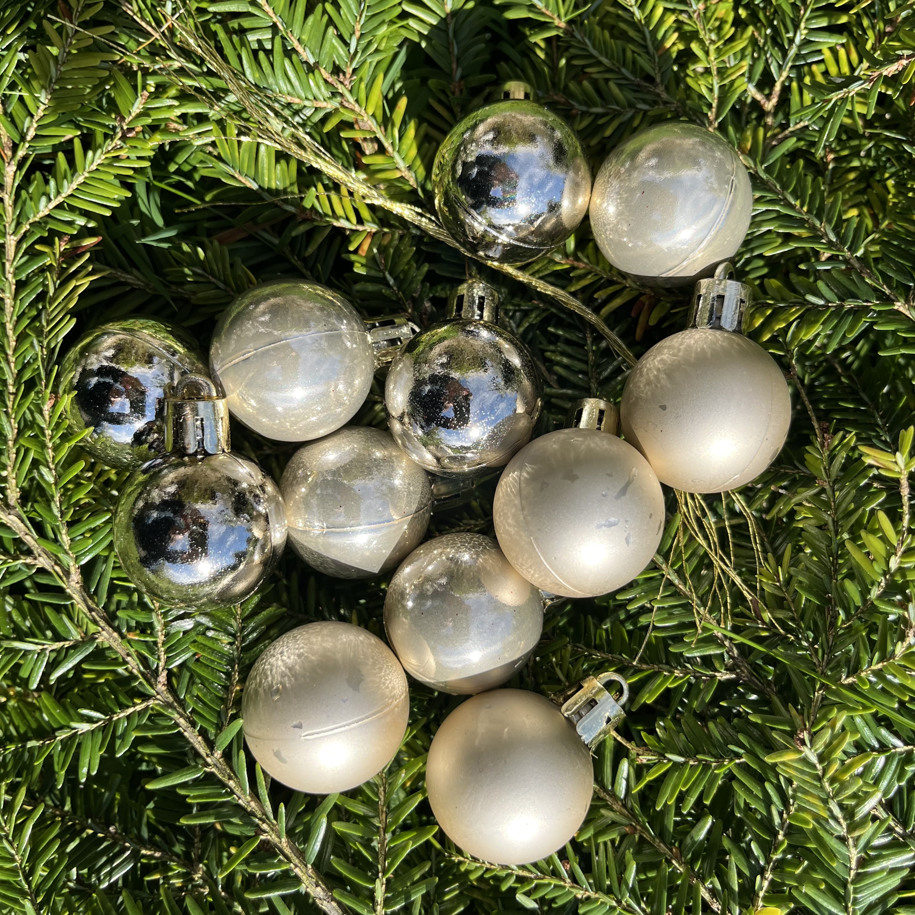 Gold + Silber (matt + glanz)