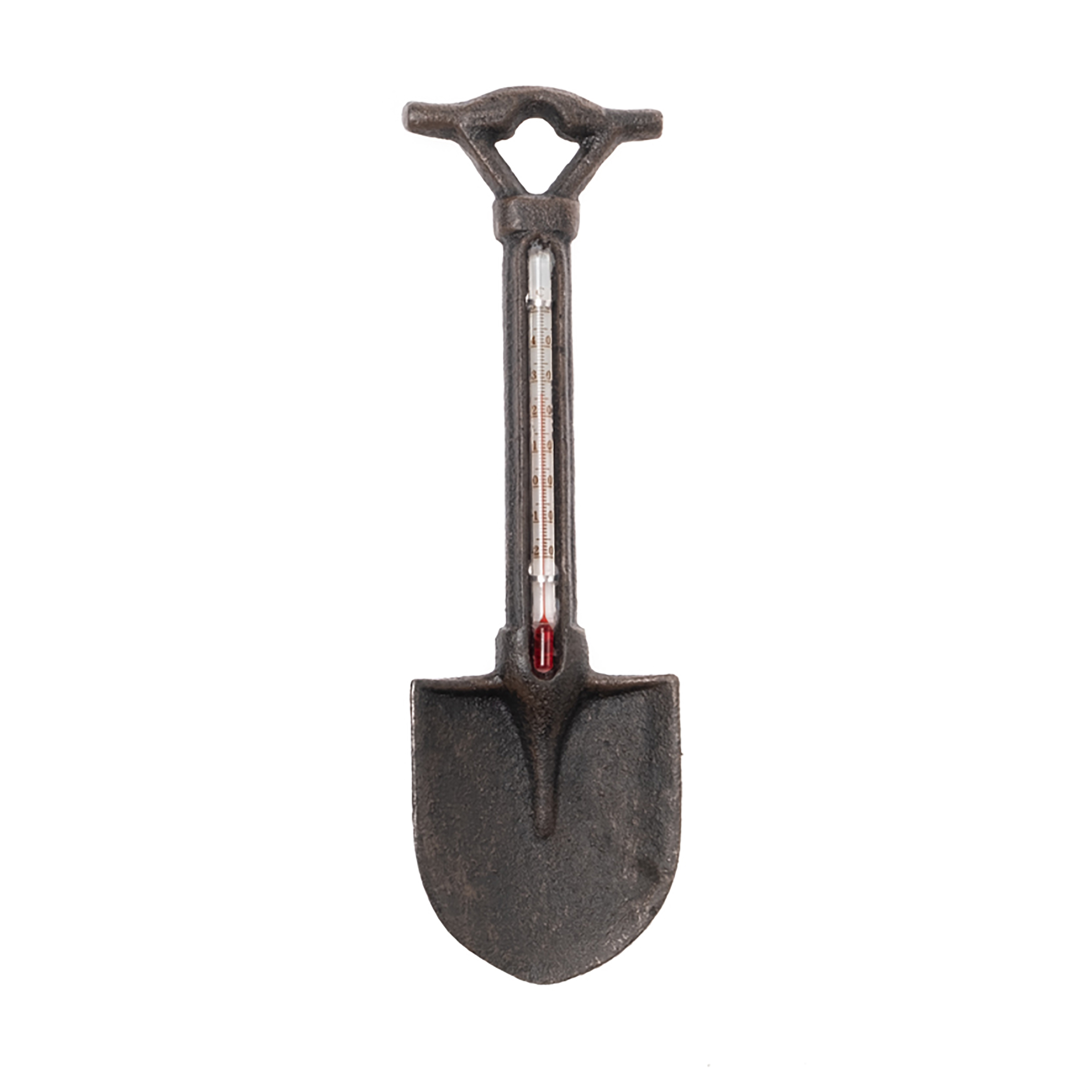 91608 Wandthermometer "Schaufel" aus Gusseisen H 23,5 cm