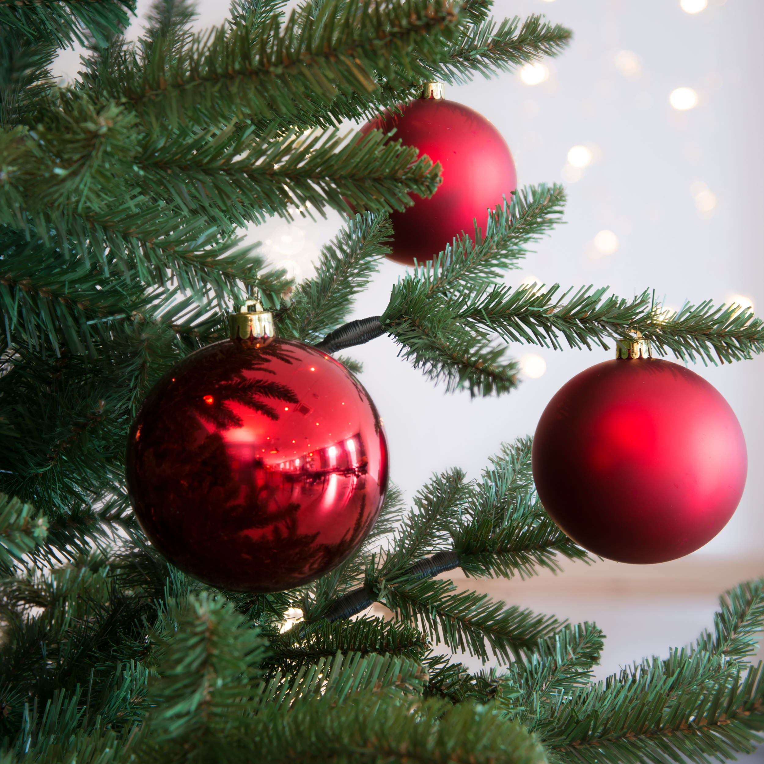 022167s1QQQKt2y4MPUBL Weihnachtskugeln aus Kunststoff - wetterfest