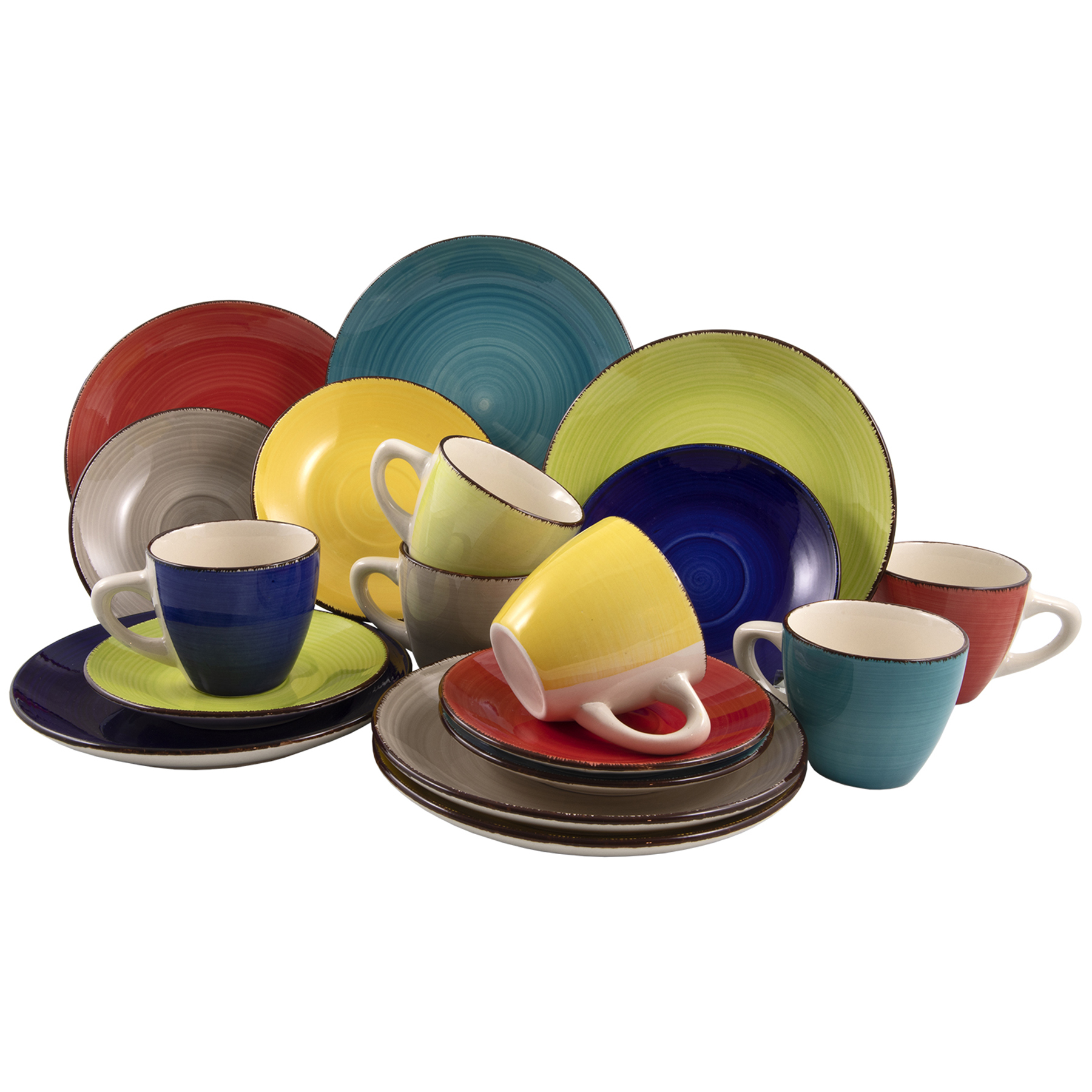 18-tlg. Kaffeeservice aus Porzellan