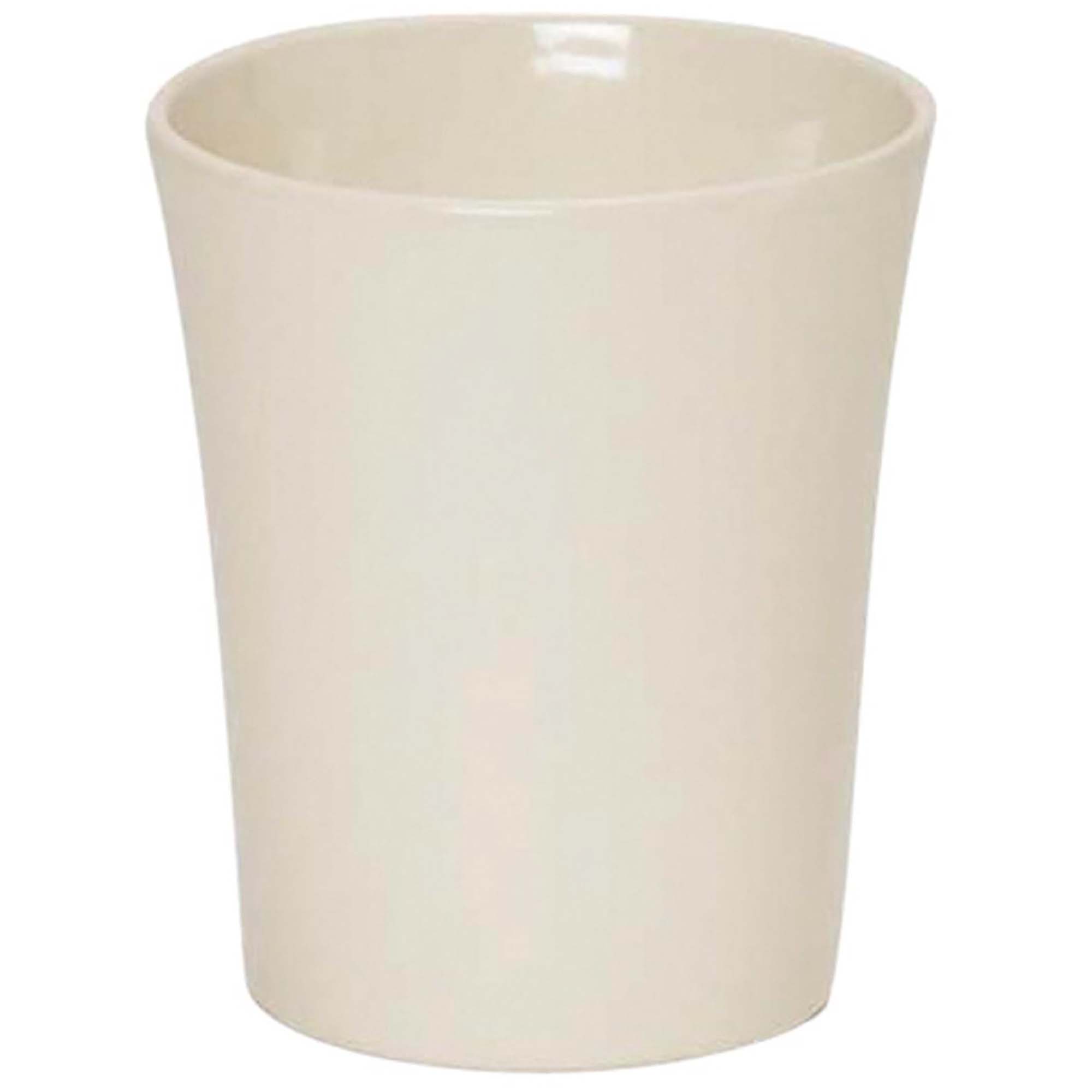 510000-creme Orchideen Übertopf "Ella" aus Keramik Ø 13 cm - H 15,5 cm