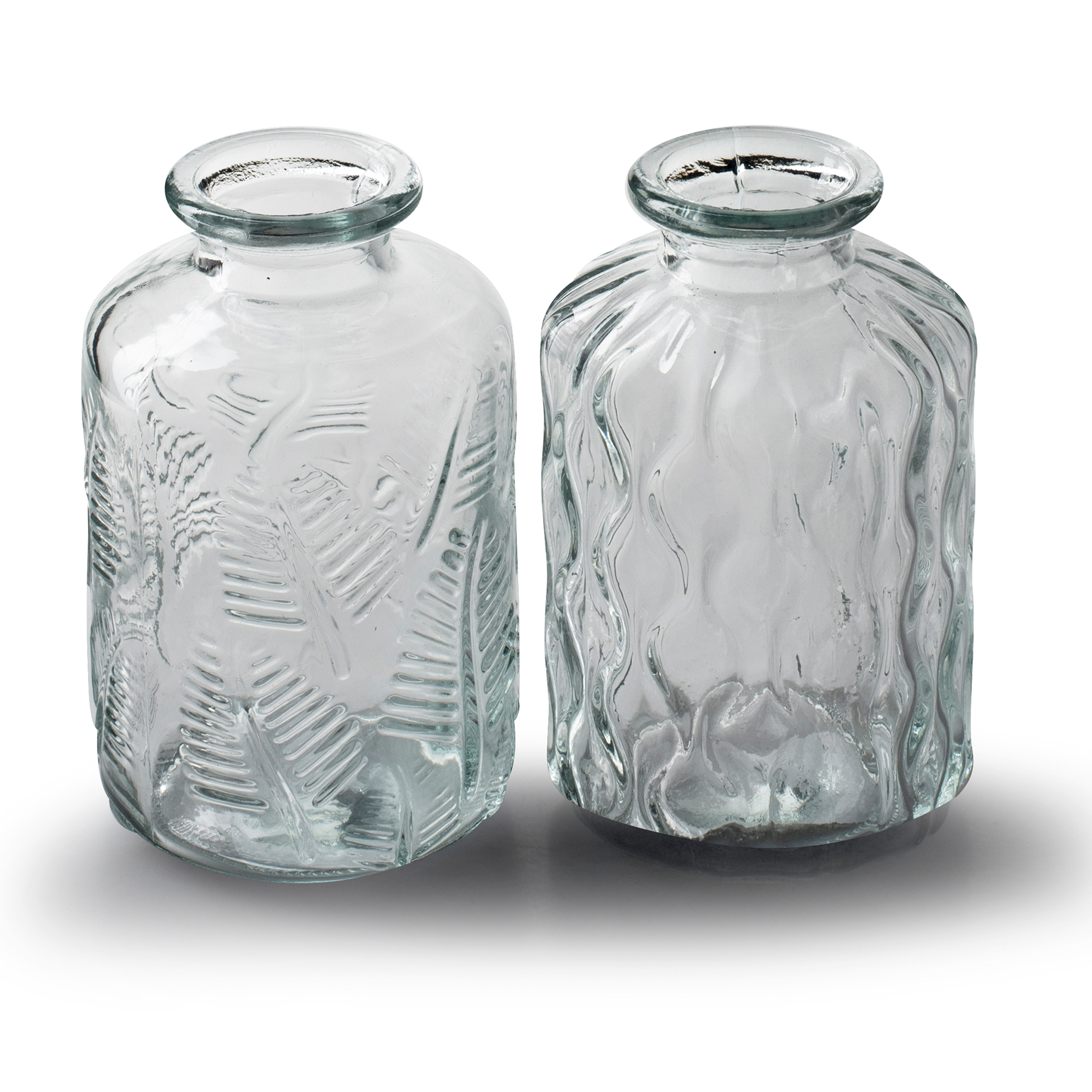 49466-KopieyG50BkjN0W5kR 12 x kleine Vasen aus Glas Vintage im tollen Design