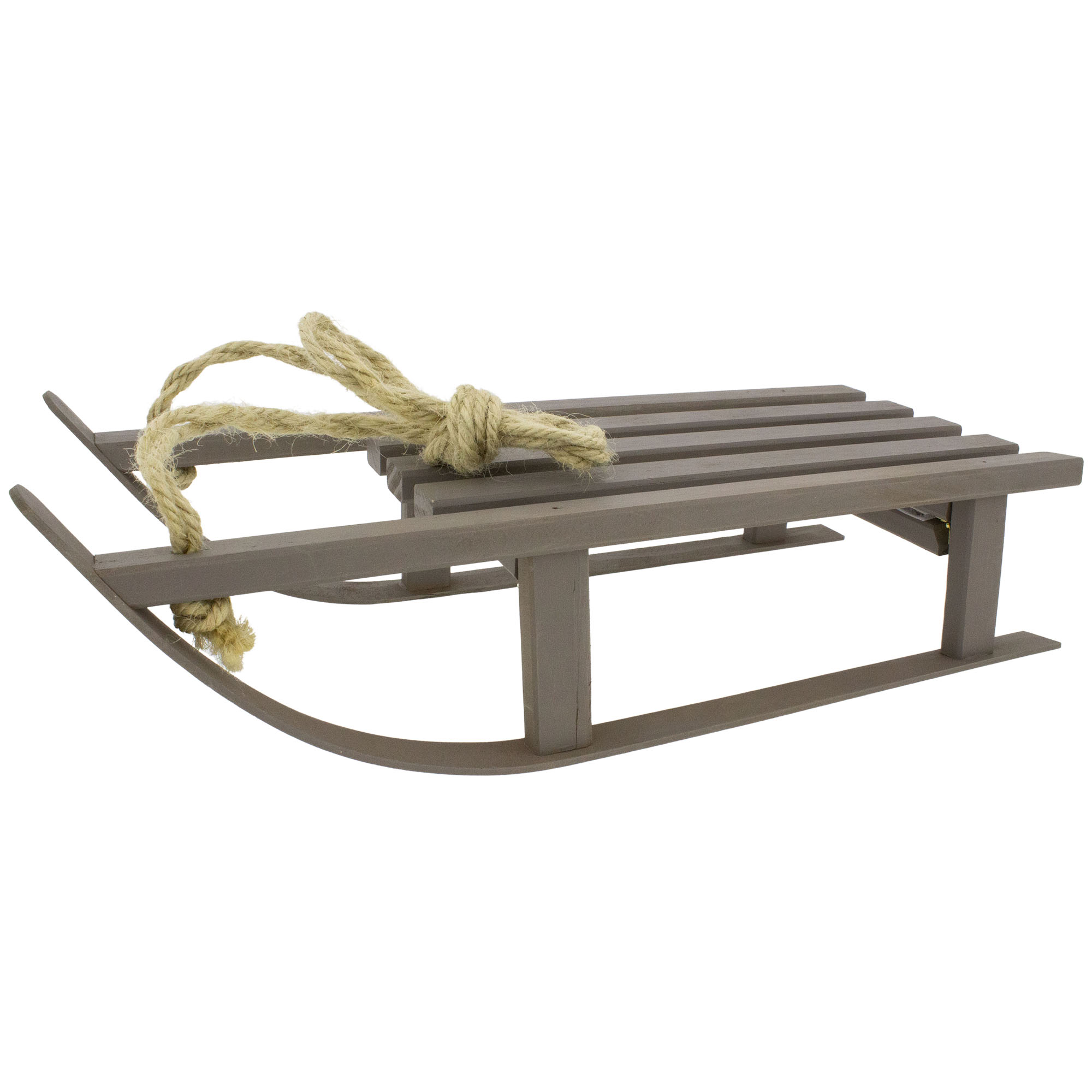 220926-220925-220924 Holzschlitten zur Dekoration L 16 cm / L 38 cm oder 51 cm