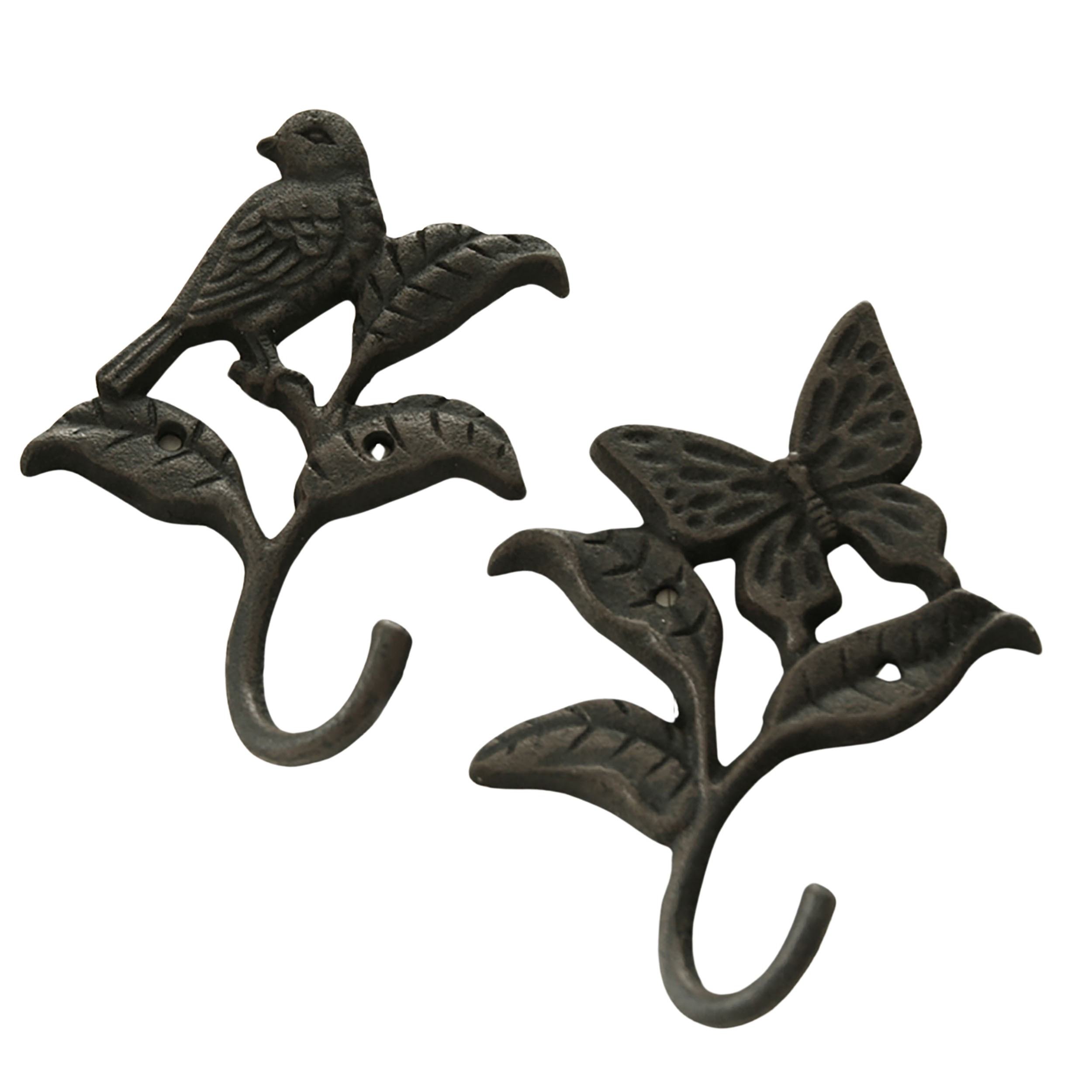 Vogel/Schmetterling 2 x