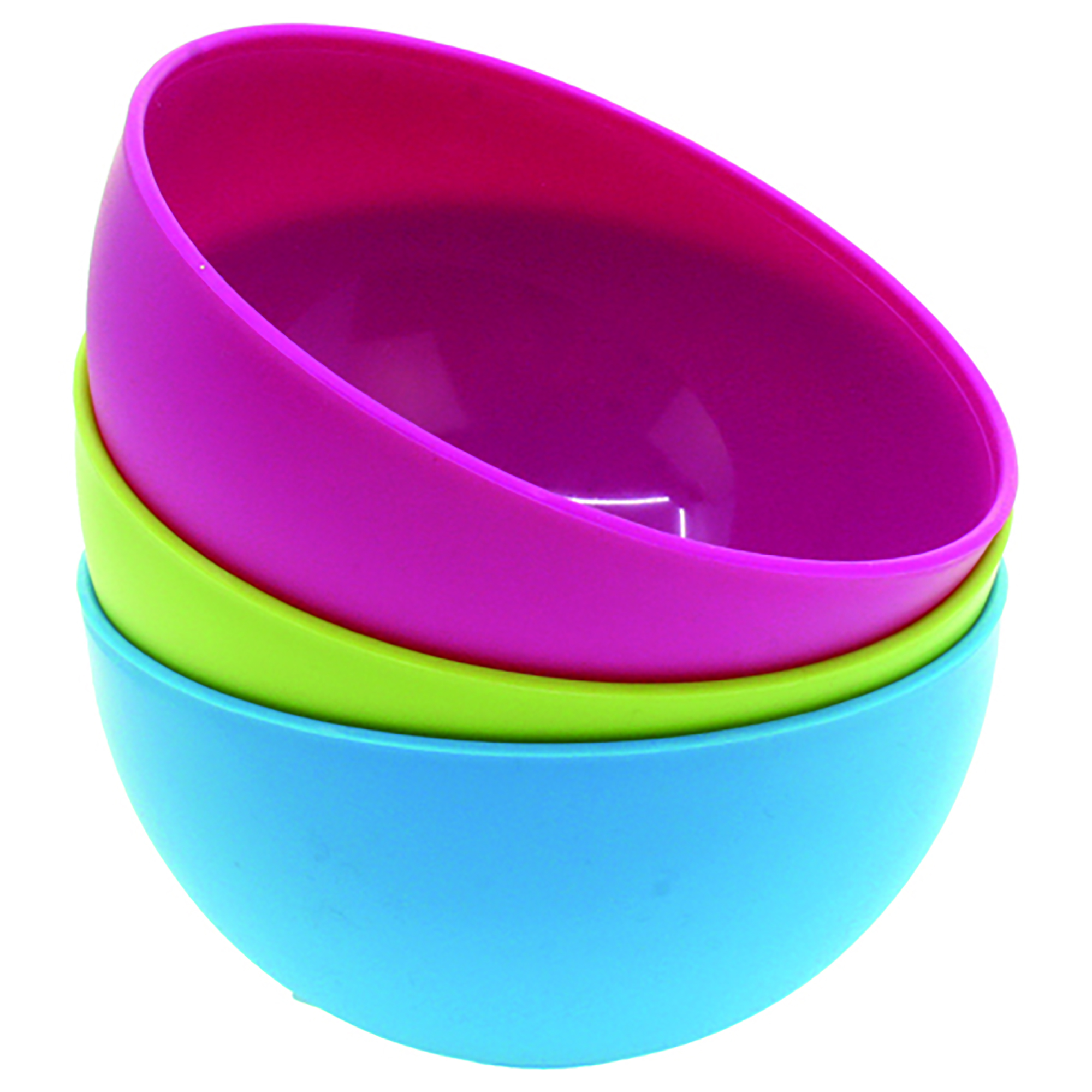 66527_Sch-sseln-Campinggeschirr-Plastiksch-ssel 12 x kleine Schüsseln aus Kunststoff , 500 ml