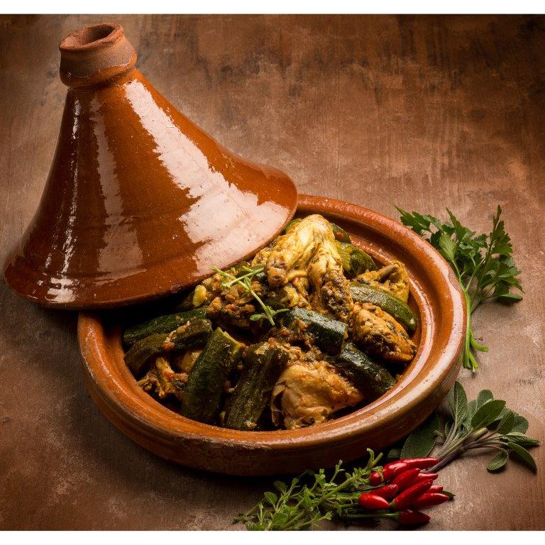 99536-_AR Tajine aus Ton Ø 27 cm für 4-5 Personen