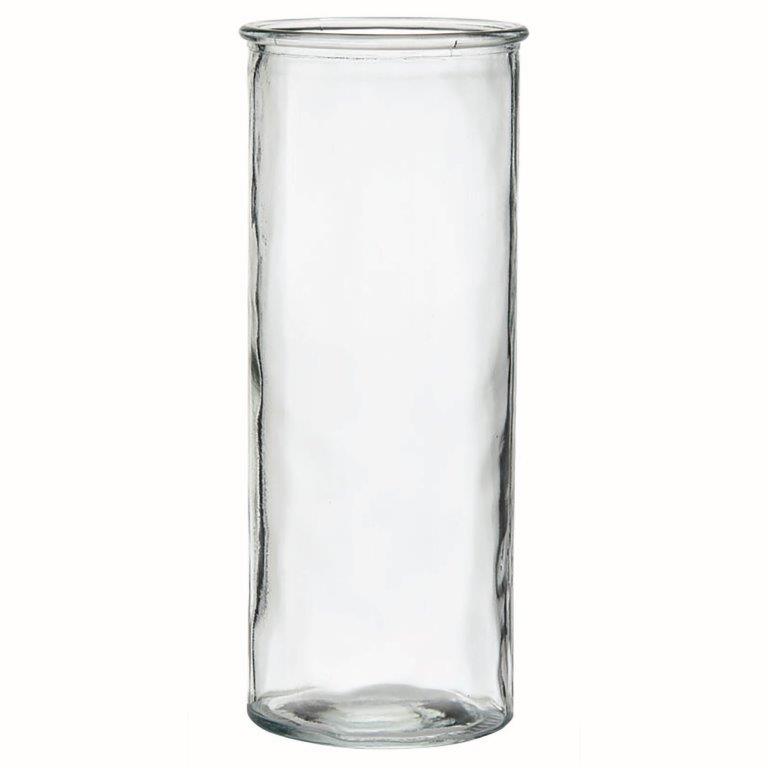 519623 6 x Vasen / Windlicht in Zylinderform H 21 cm / H 24 cm / H 25 cm