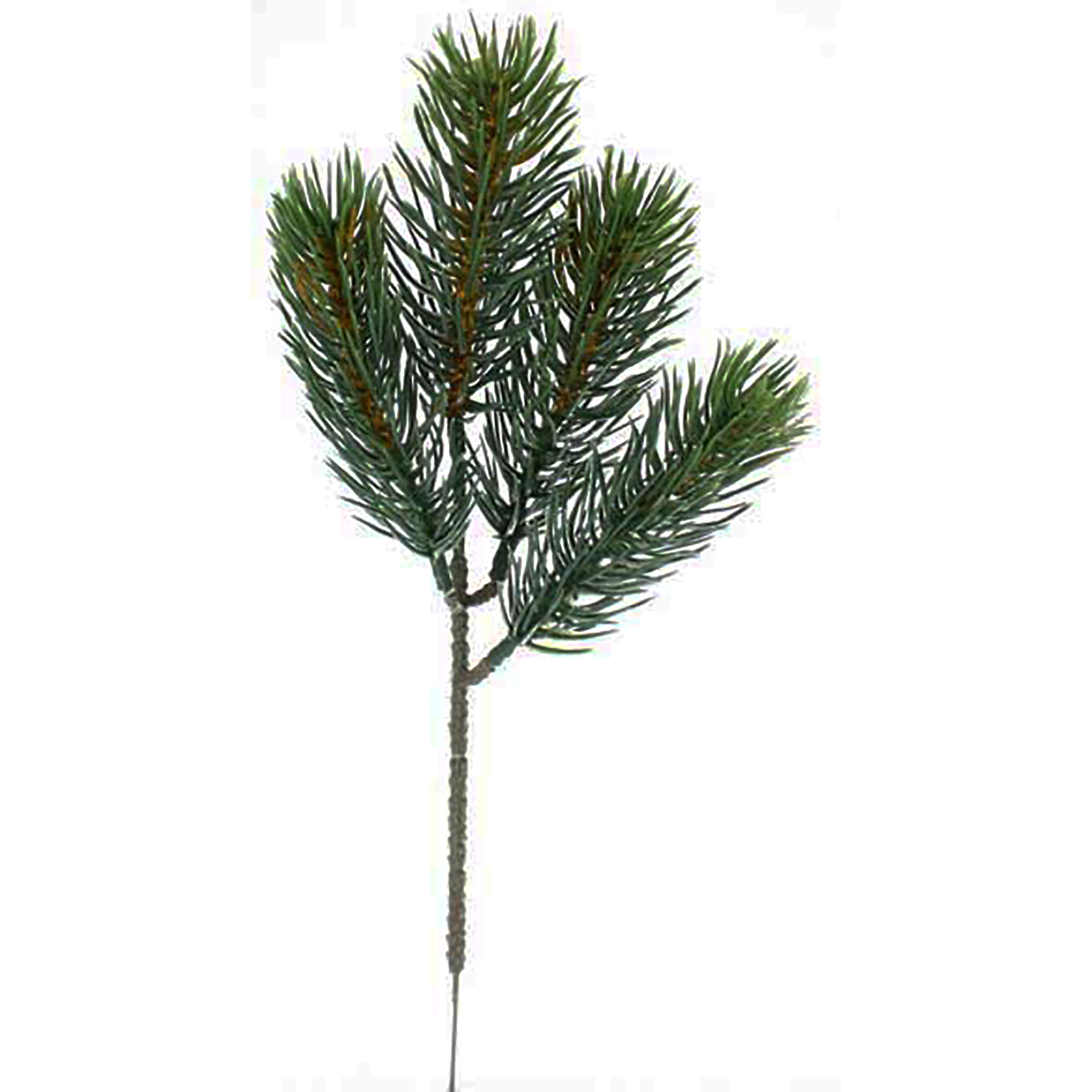 2243_neu-einzelnMlxwytR6ecfq5 24 x künstliche Tannenzweige mit jeweils 4 Trieben L 23 cm