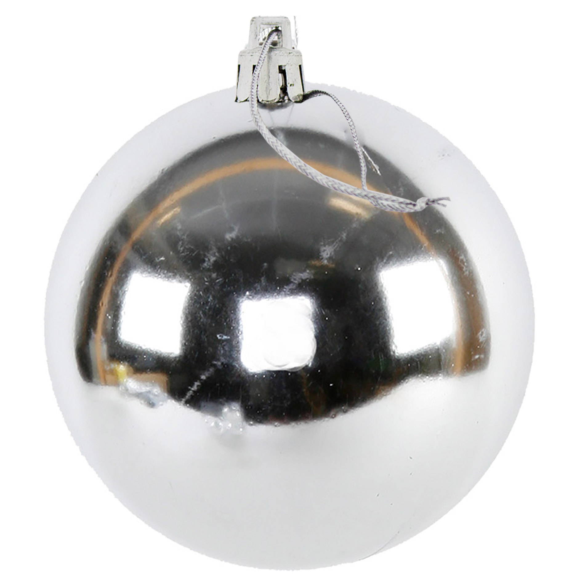 4 x Ø 15 cm (silber)